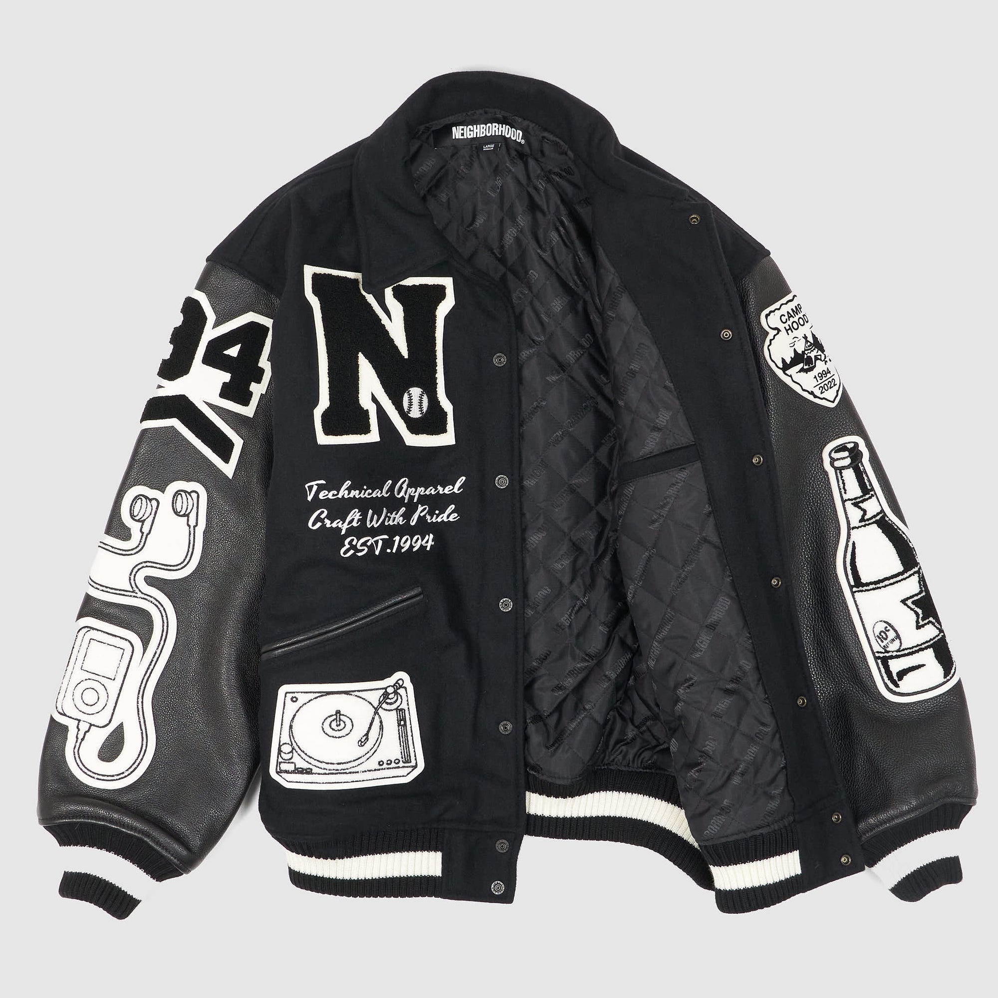 NEIGHBORHOOD BASEBALL JACKET-