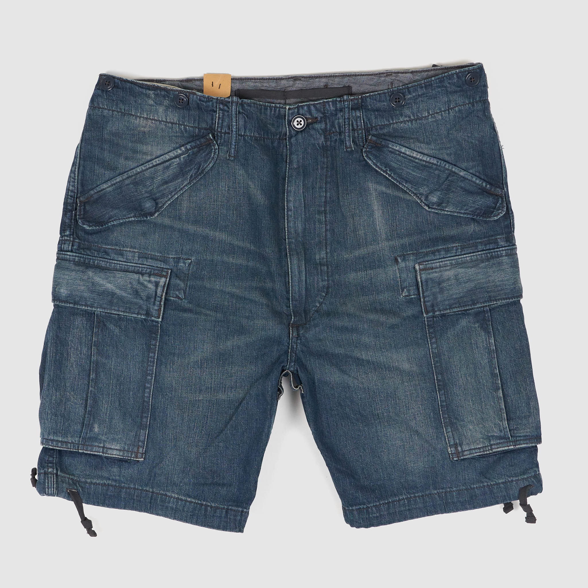 Double RL Regiment Denim Cargo Short - DeeCee style