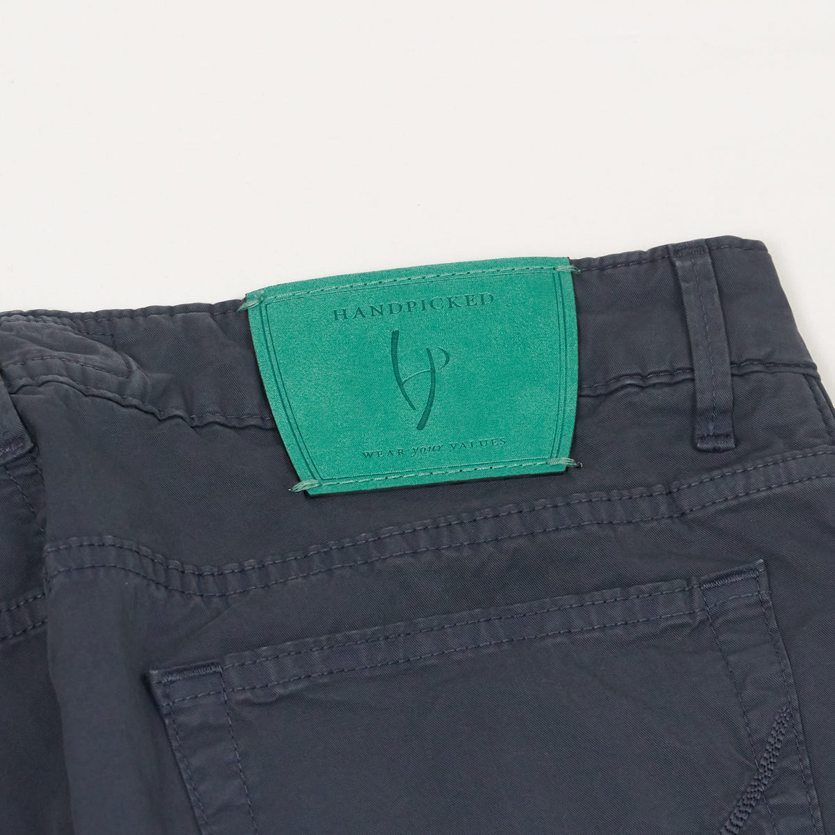 Handpicked Five Pocket Poplin Jeans