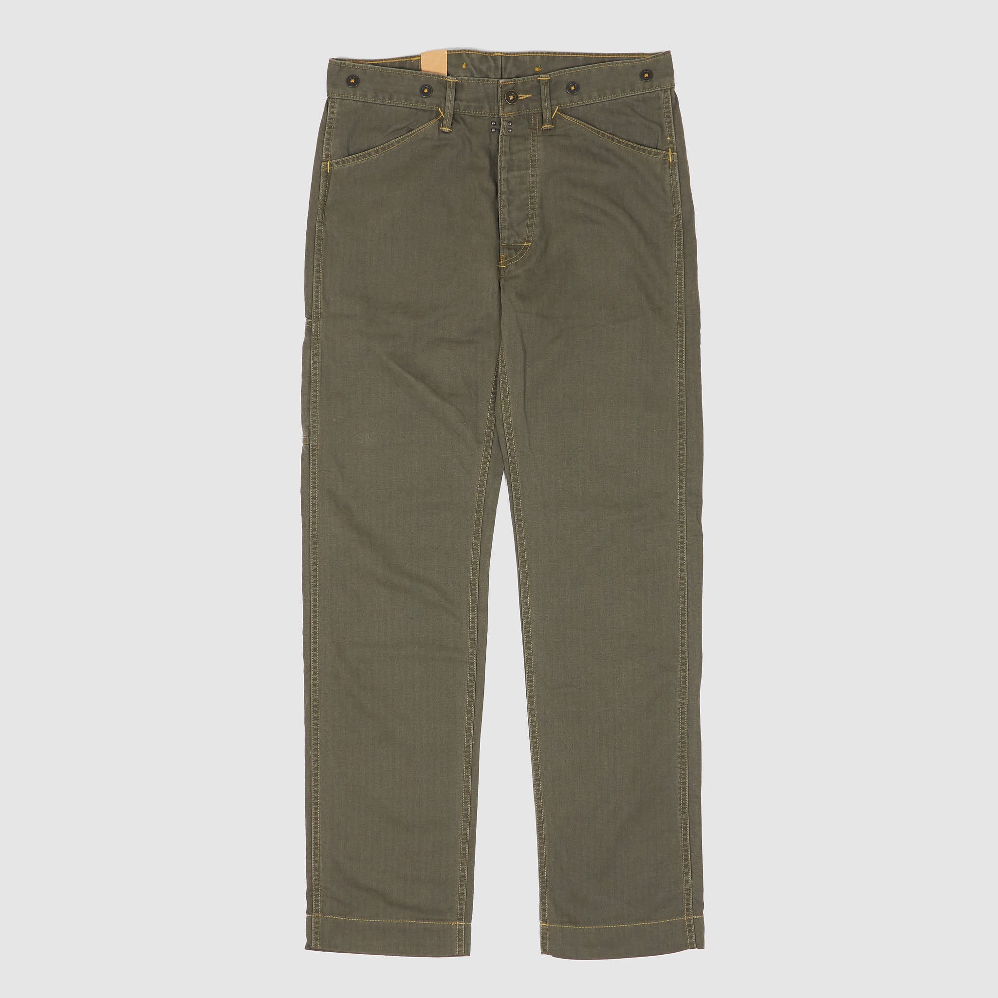 Double RL Flat Front Pocket Work Pants - DeeCee style