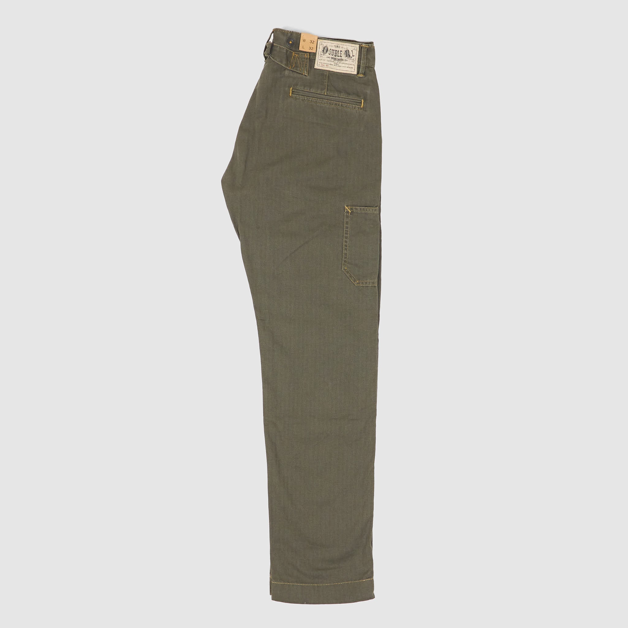 Double RL Flat Front Pocket Work Pants - DeeCee style