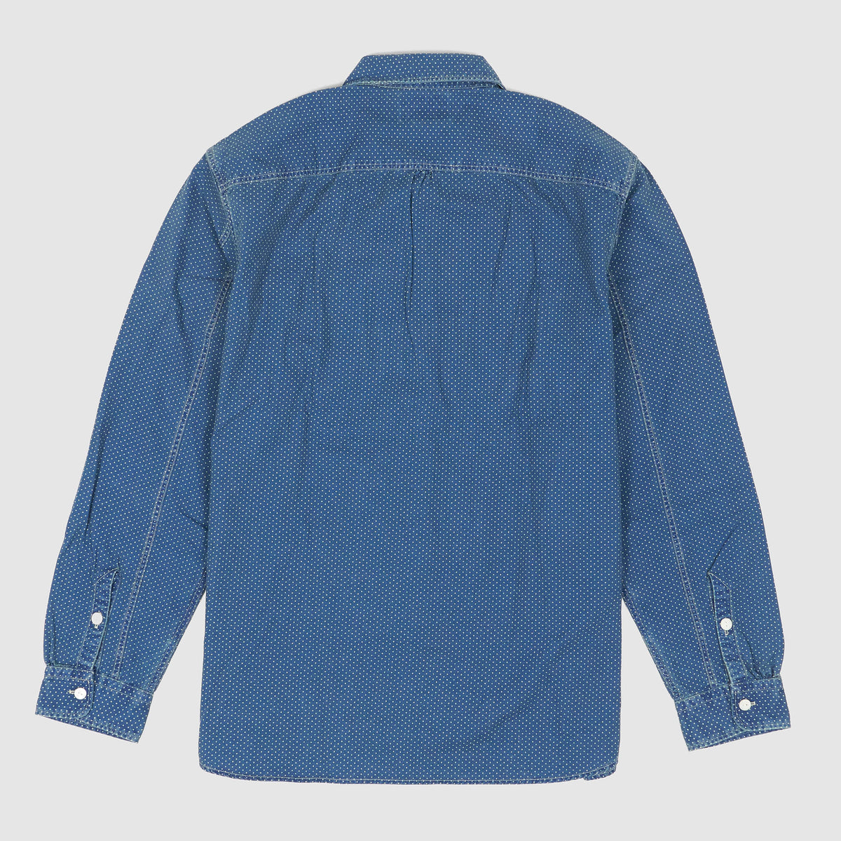 Double RL Indigo Woven Work Shirt