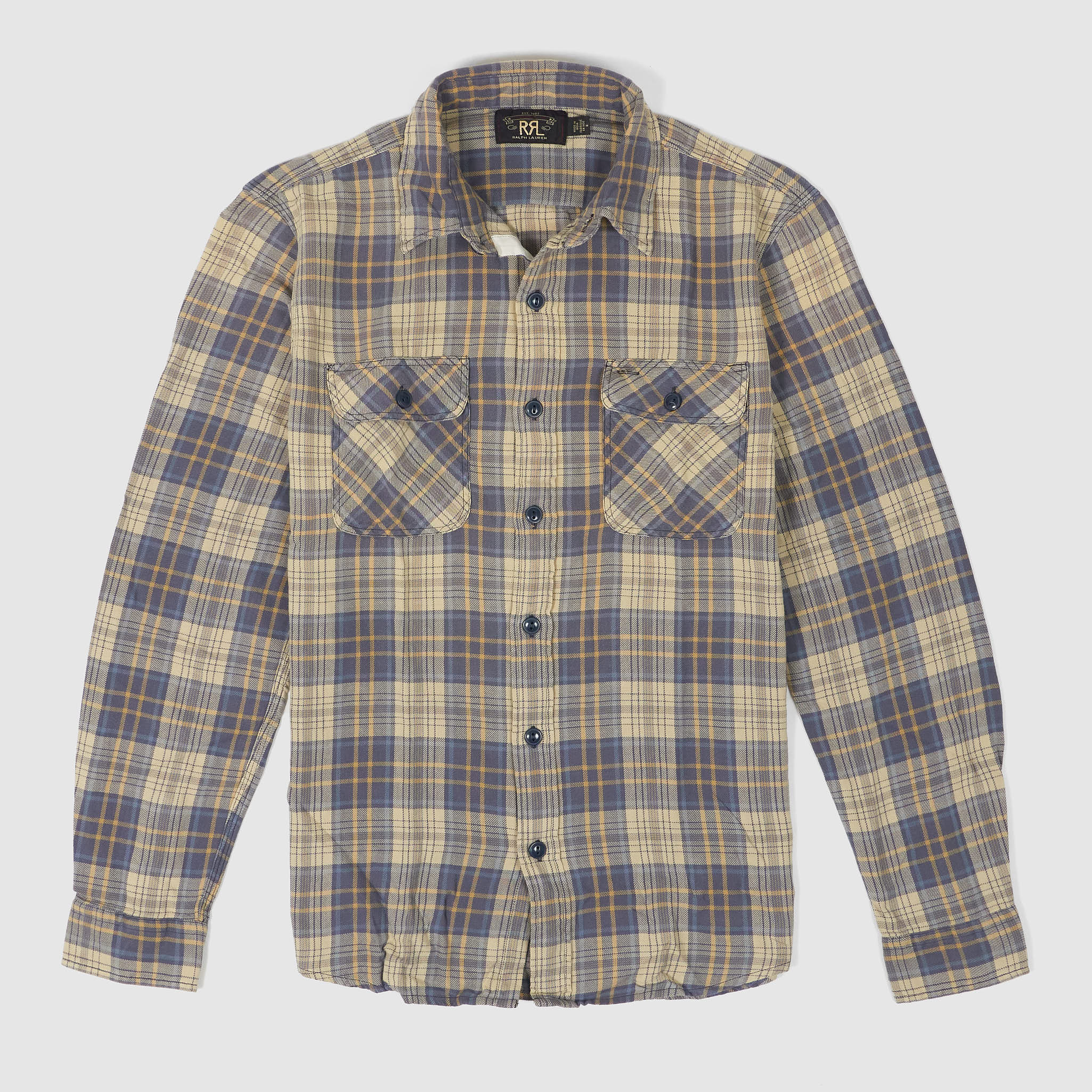 Double RL Plaid twill Workshirt - DeeCee style Double RL Plaid twill Workshirt - DeeCee style