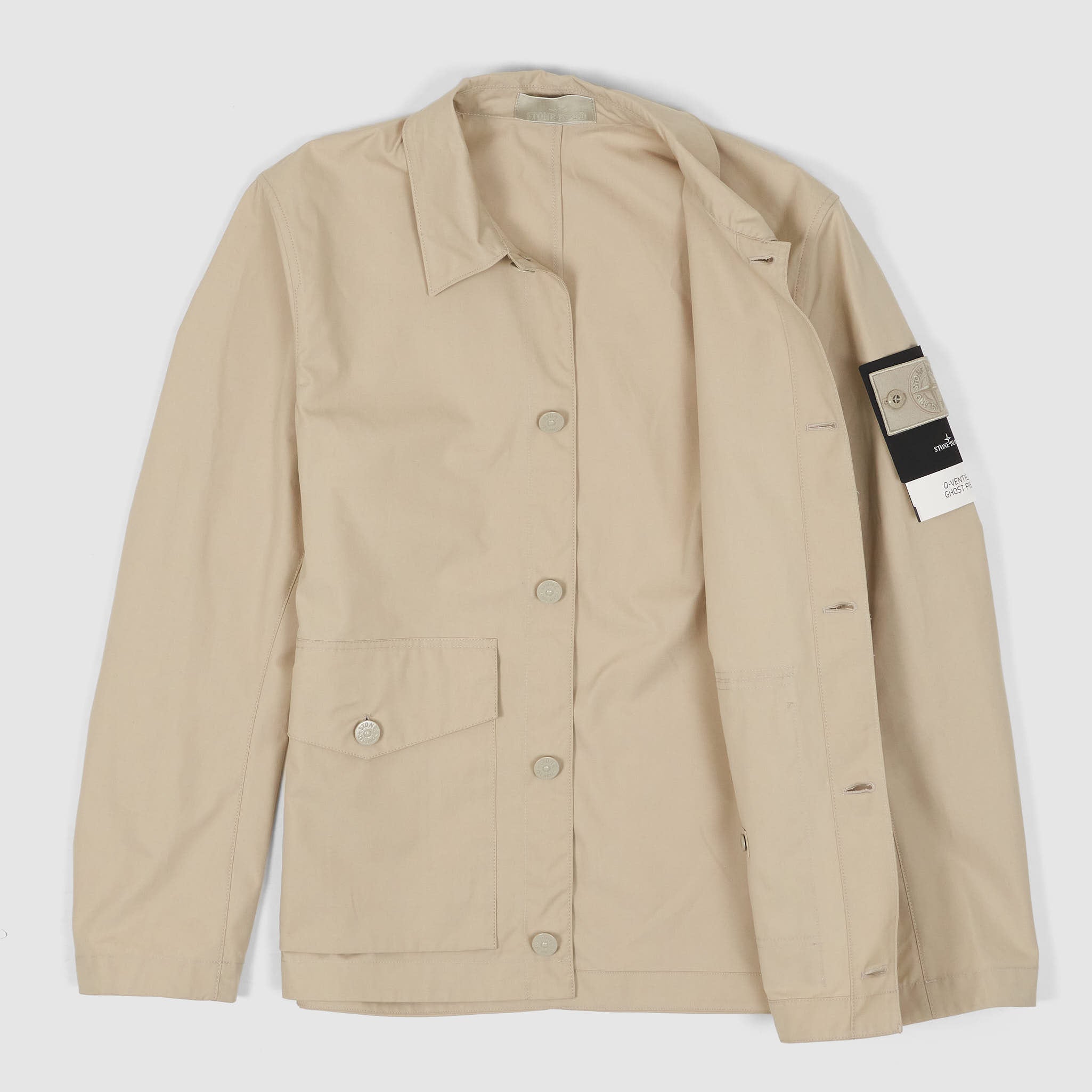 ジャケット・アウター STONE  VENTILE GOHST PIECE JACKET Stone Island Ghost Piece Ventile® Car Jacket - DeeCee style