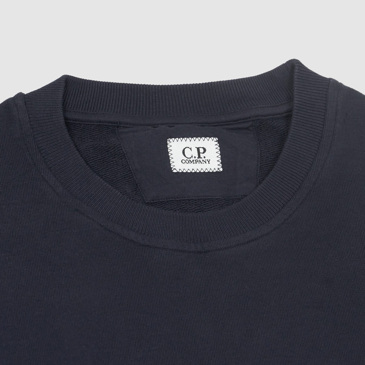 C.P. Company Cotton Fleece Crew Neck Sweater