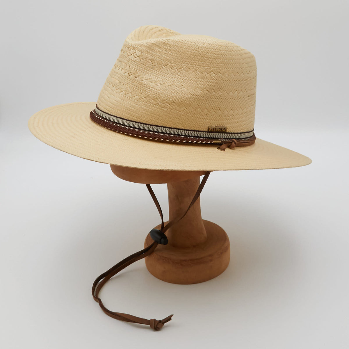 Stetson Traveller Western Inspired Straw Hat Chin Strap UNISEX