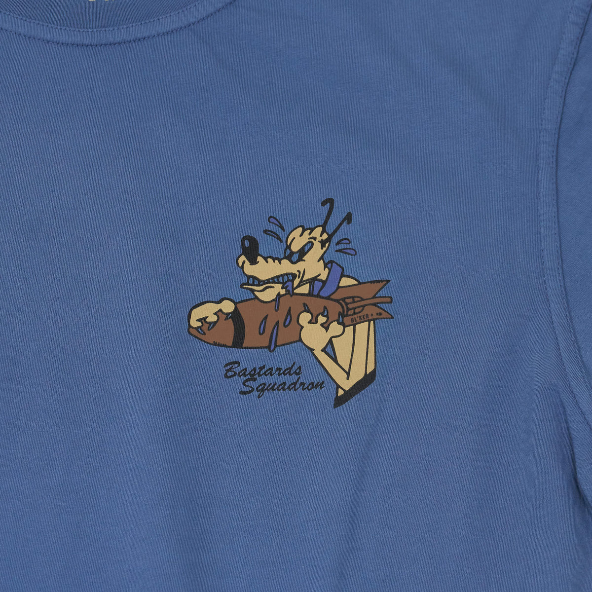Bl&#39;ker Tee Short Sleeve Crew Neck Flying Dogs T-Shirt