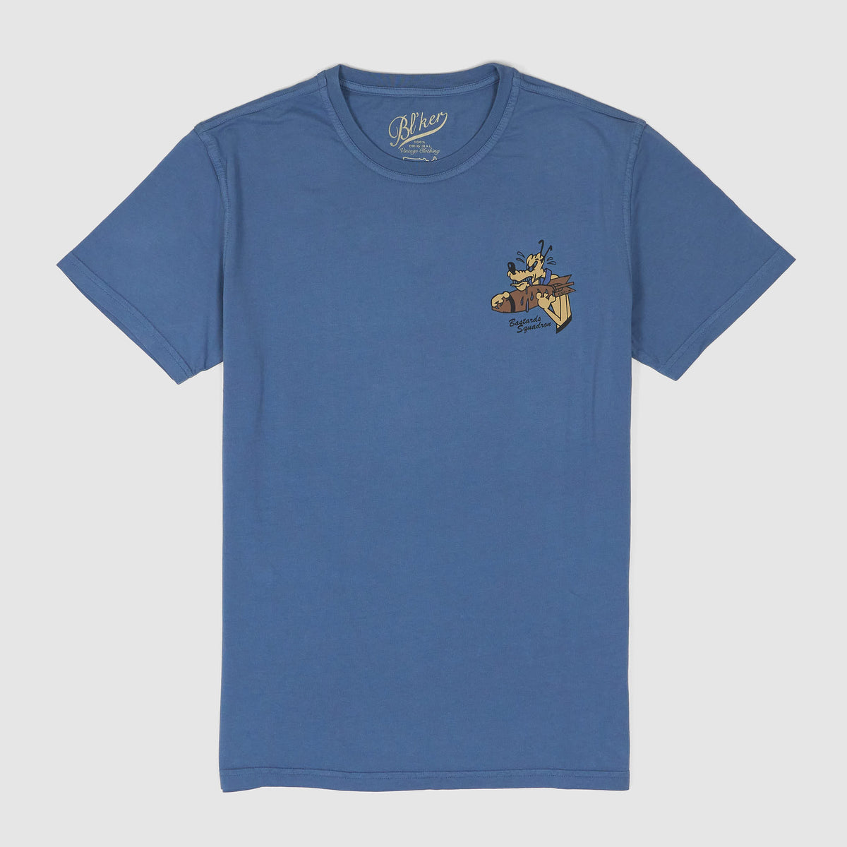 Bl&#39;ker Tee Short Sleeve Crew Neck Flying Dogs T-Shirt