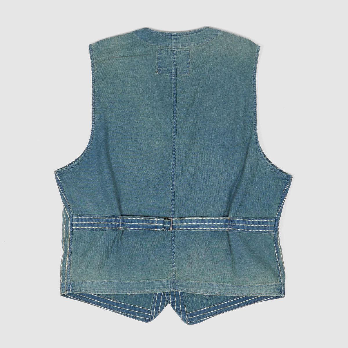 Double RL Dotted  Striped Twill Vest