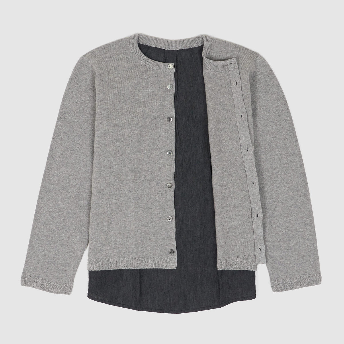 Vlas Blomme Ladies Back Switching Cardigan