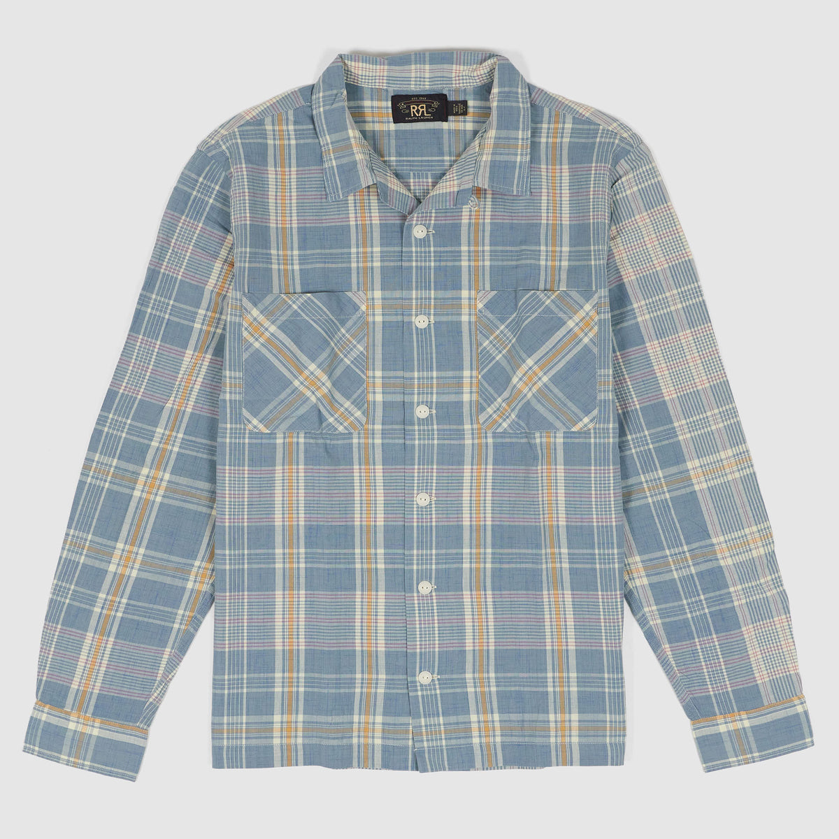 Double RL Long Sleeve Camp Shirt