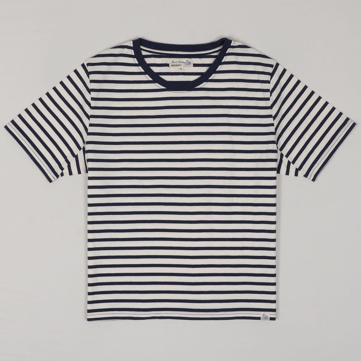 Merz b. Schwanen Ladies Short Sleeve Striped &quot;Mariniere&quot; T-Shirt