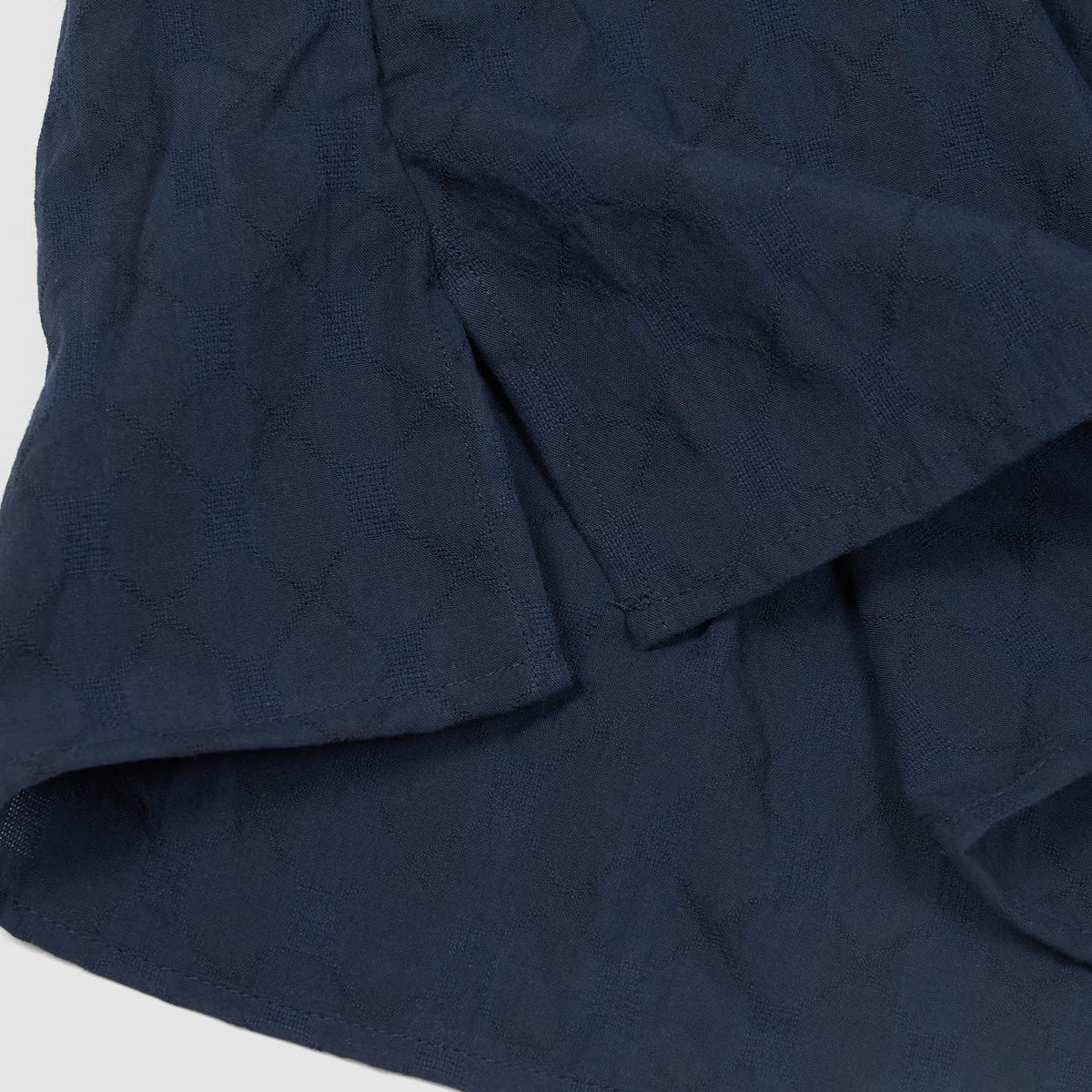 Gitman Vintage Short Sleeve Japanese Jacquard Camp Shirt
