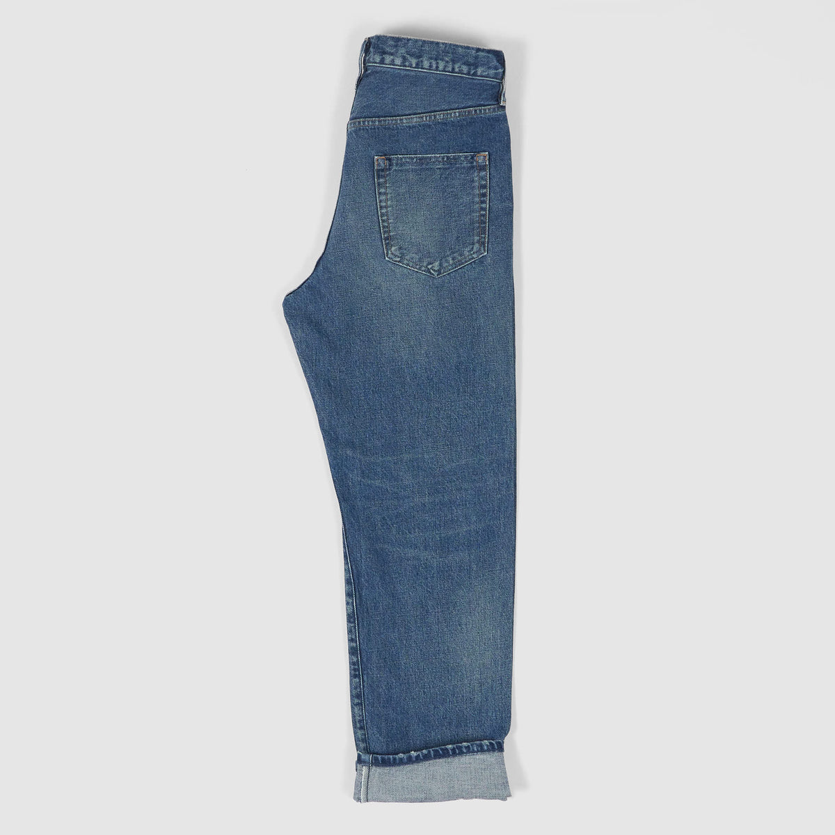 Tanaka NY TYO Ladies The Straight Jeans 5-Pocket Selvage Stone Washed