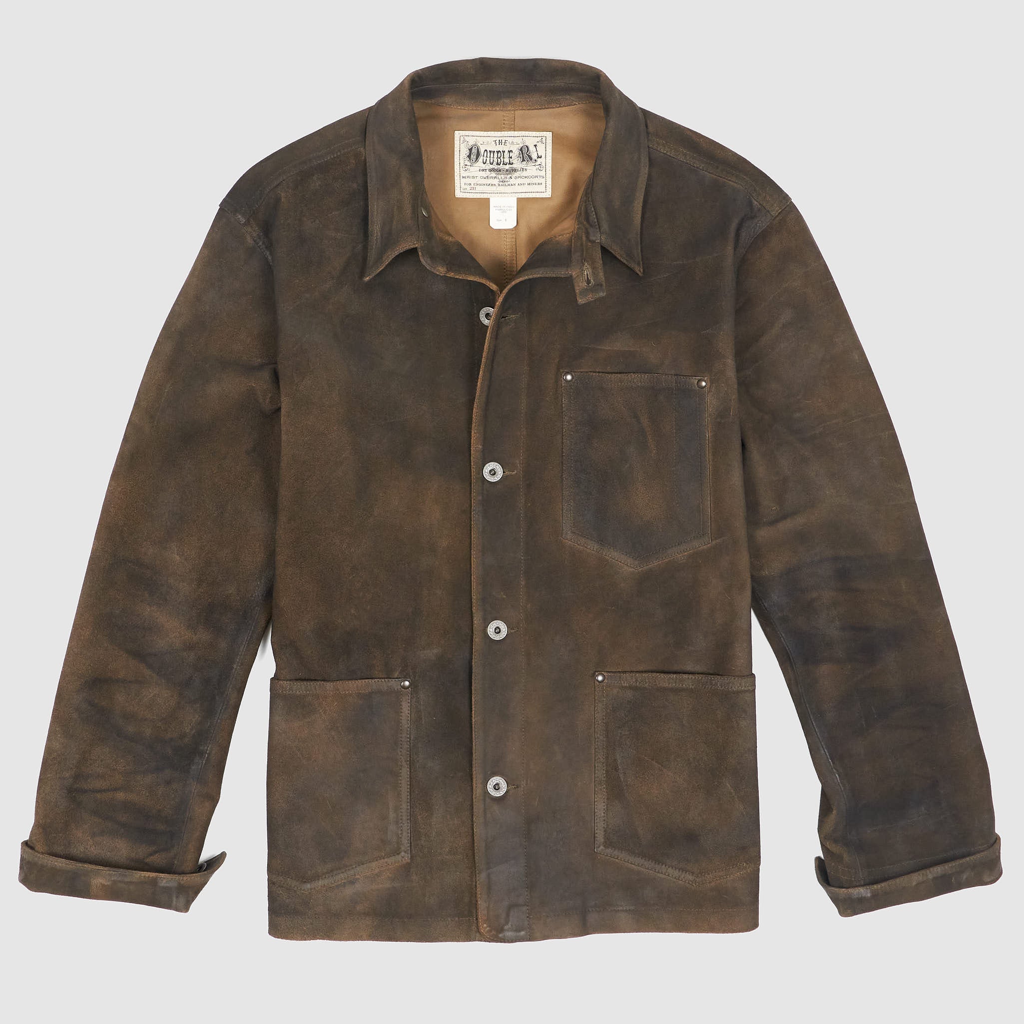 Rrl roughout cheap suede jacket