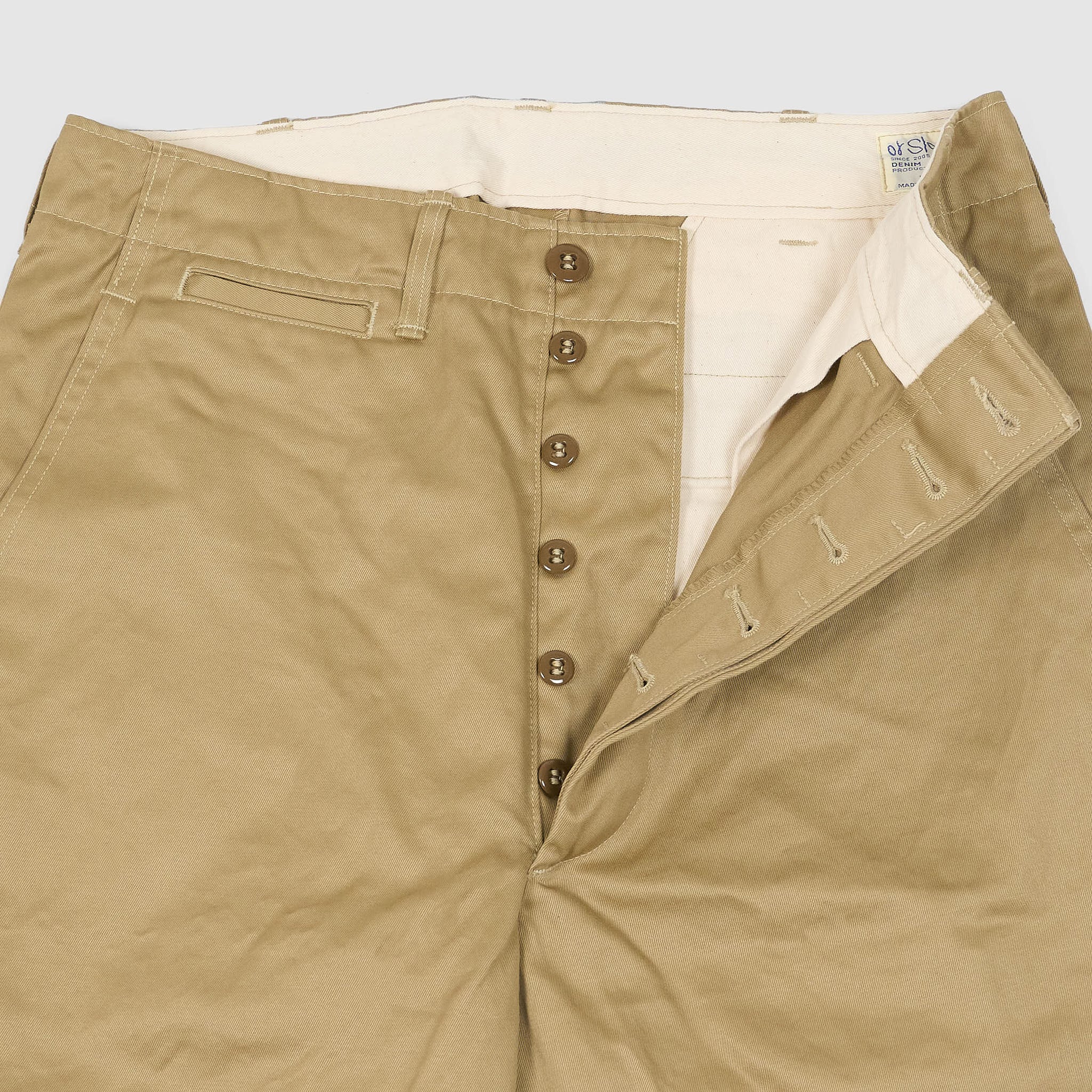 OrSlow Vintage Fit Army Chino Trousers - DeeCee style