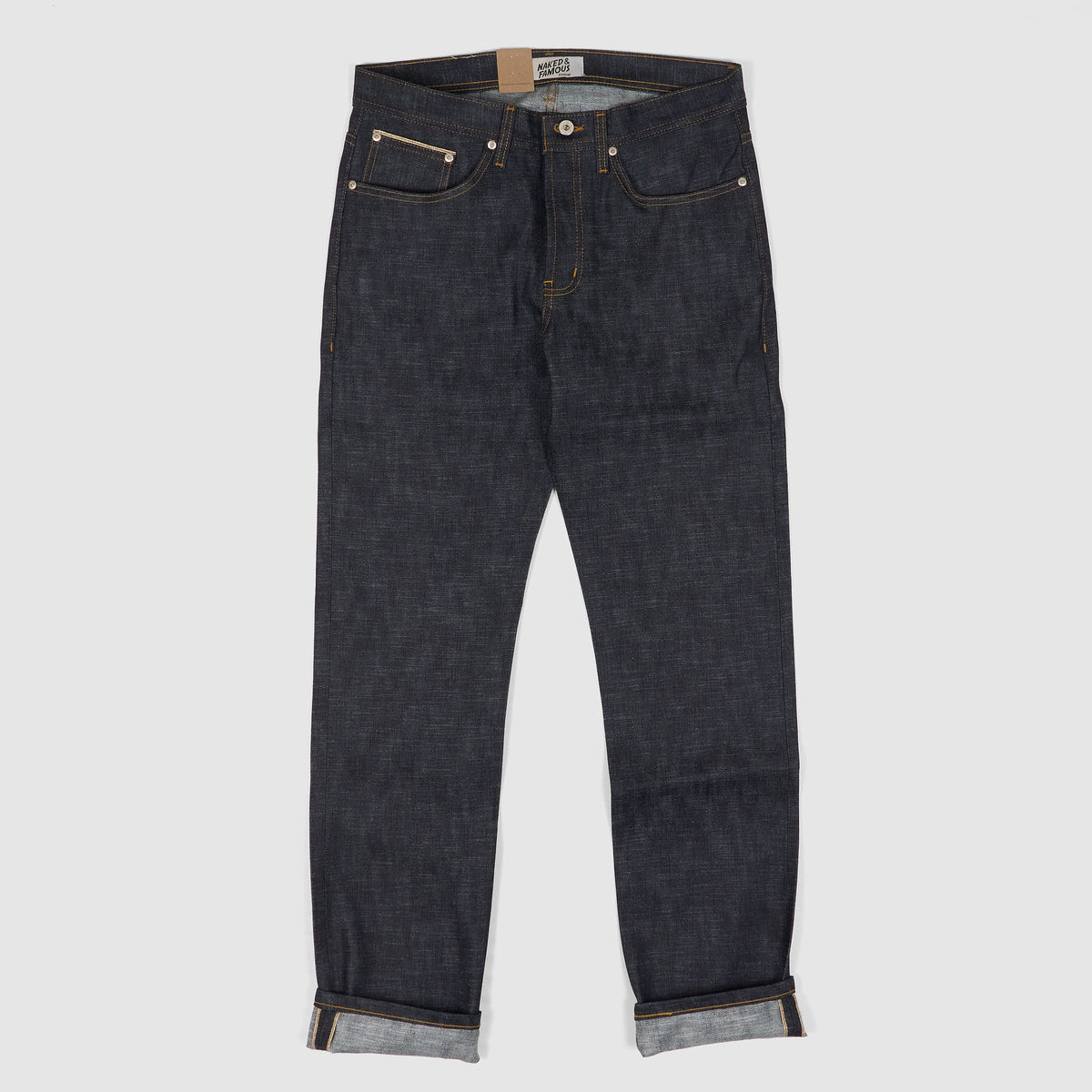 Naked &amp; Famous Denim Weird Guy Water Rabbit Jeans