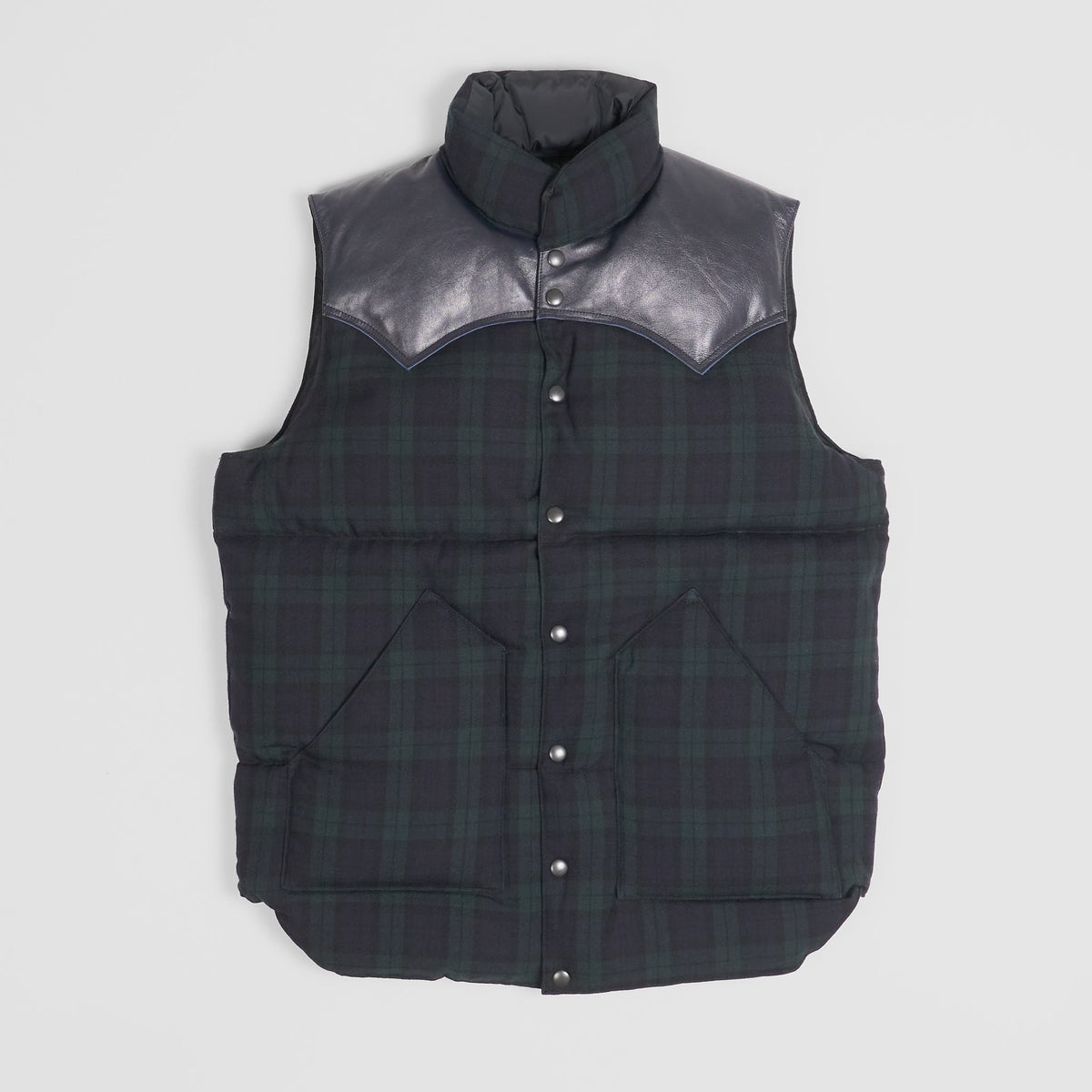 Rocky Mountain Featherbed Wool Flannel Down Vest