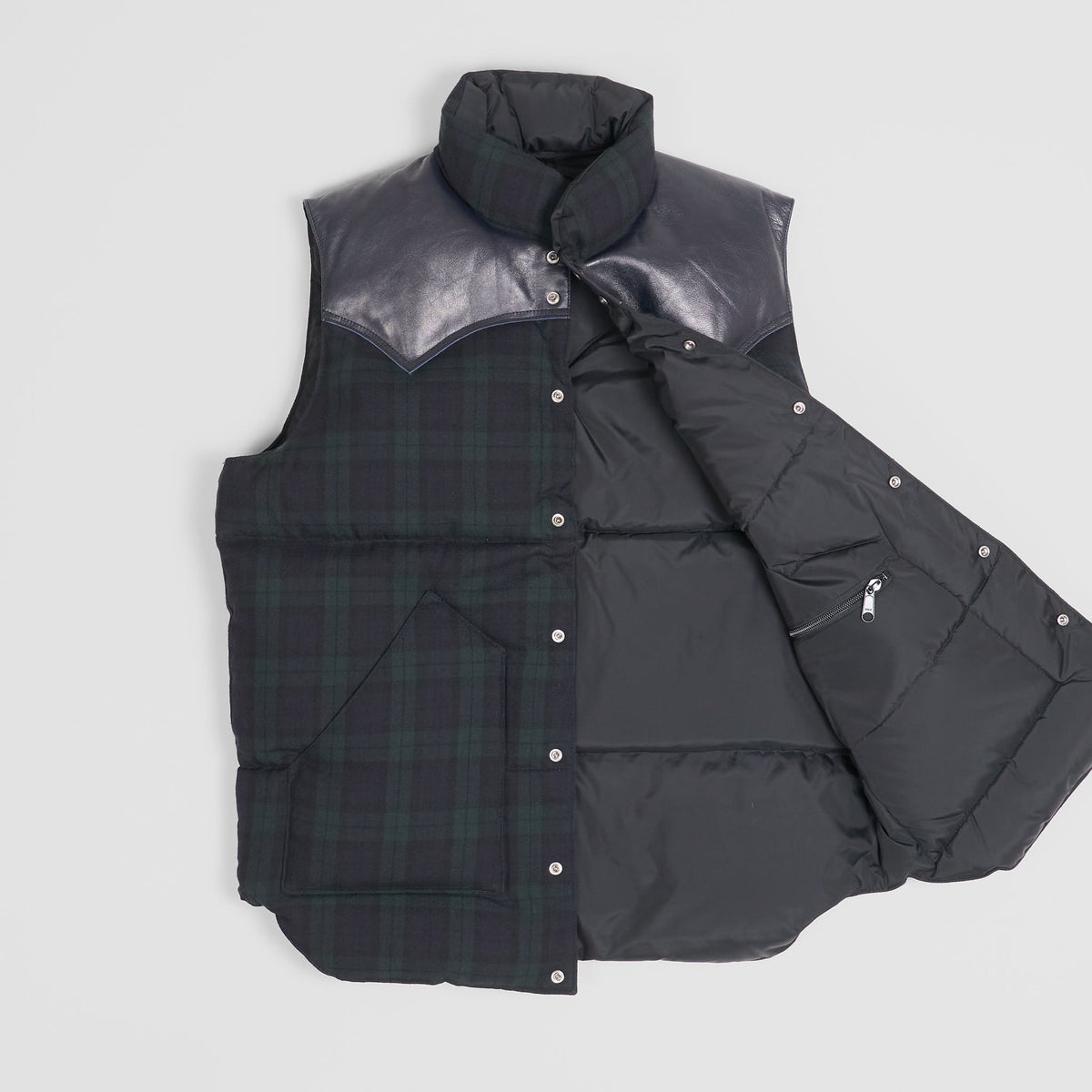 Rocky Mountain Featherbed Wool Flannel Down Vest