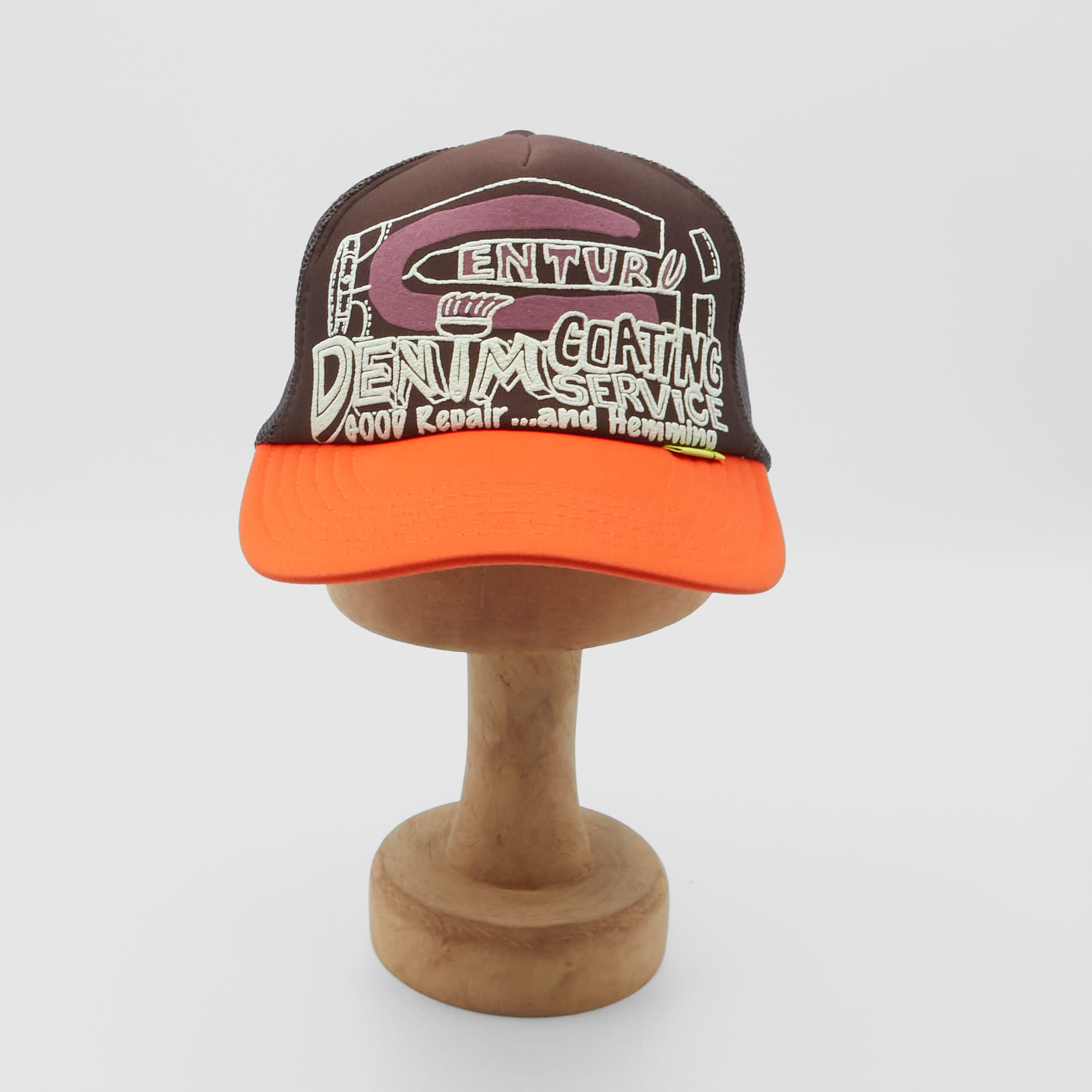 Kapital Trucker Cap Century Denim Coating - DeeCee style