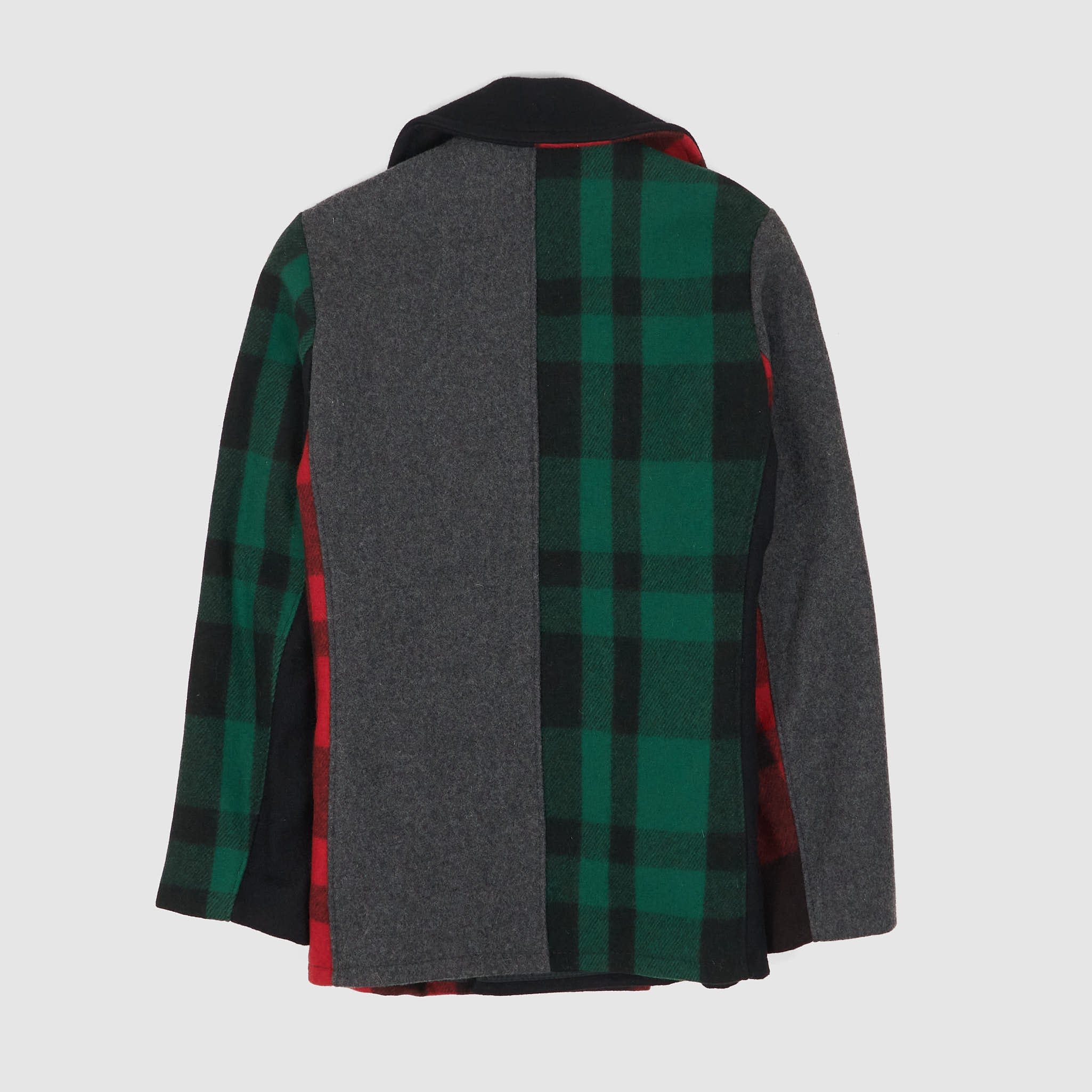 Schott clearance patchwork peacoat