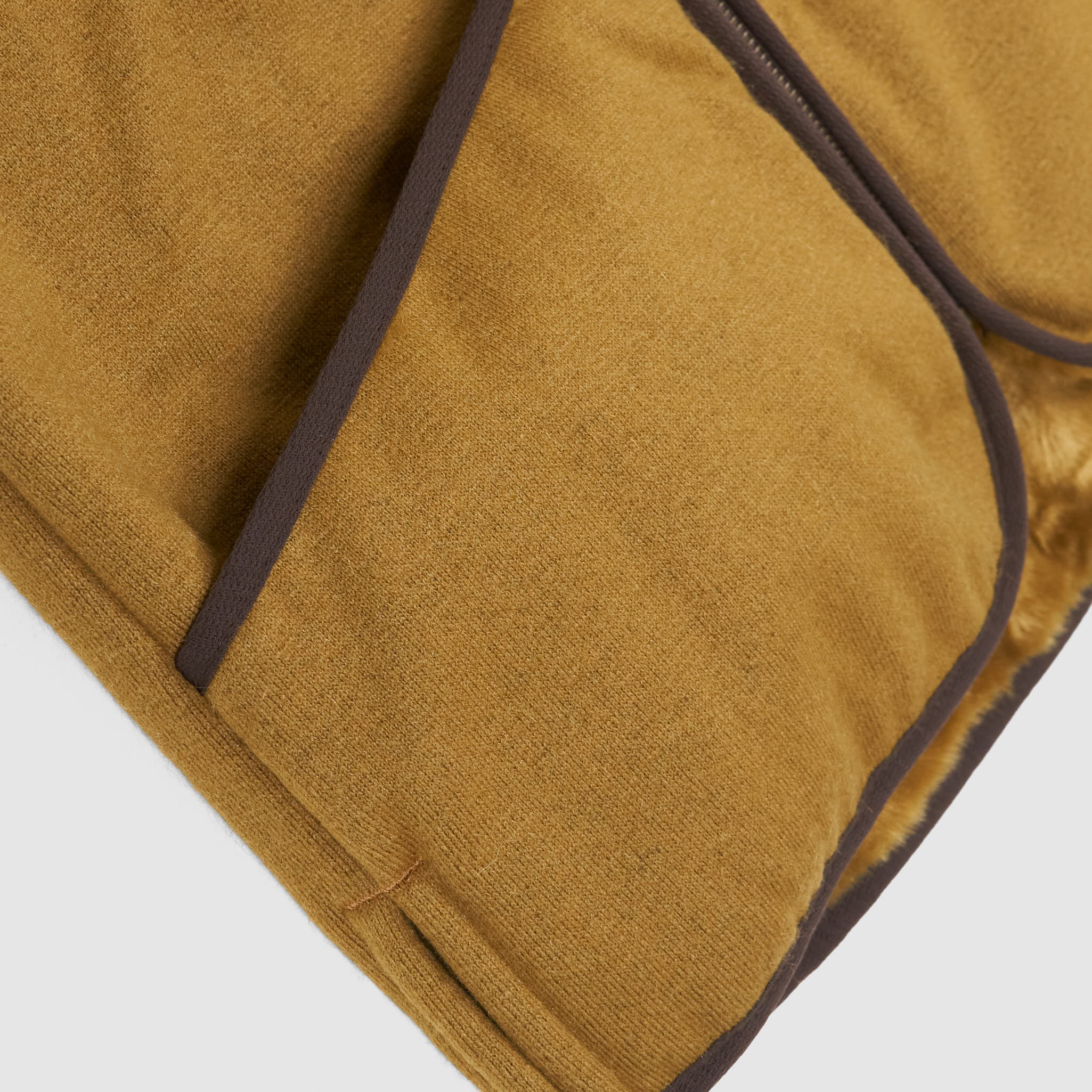 Barbour Zip in Pile Vest DeeCee style
