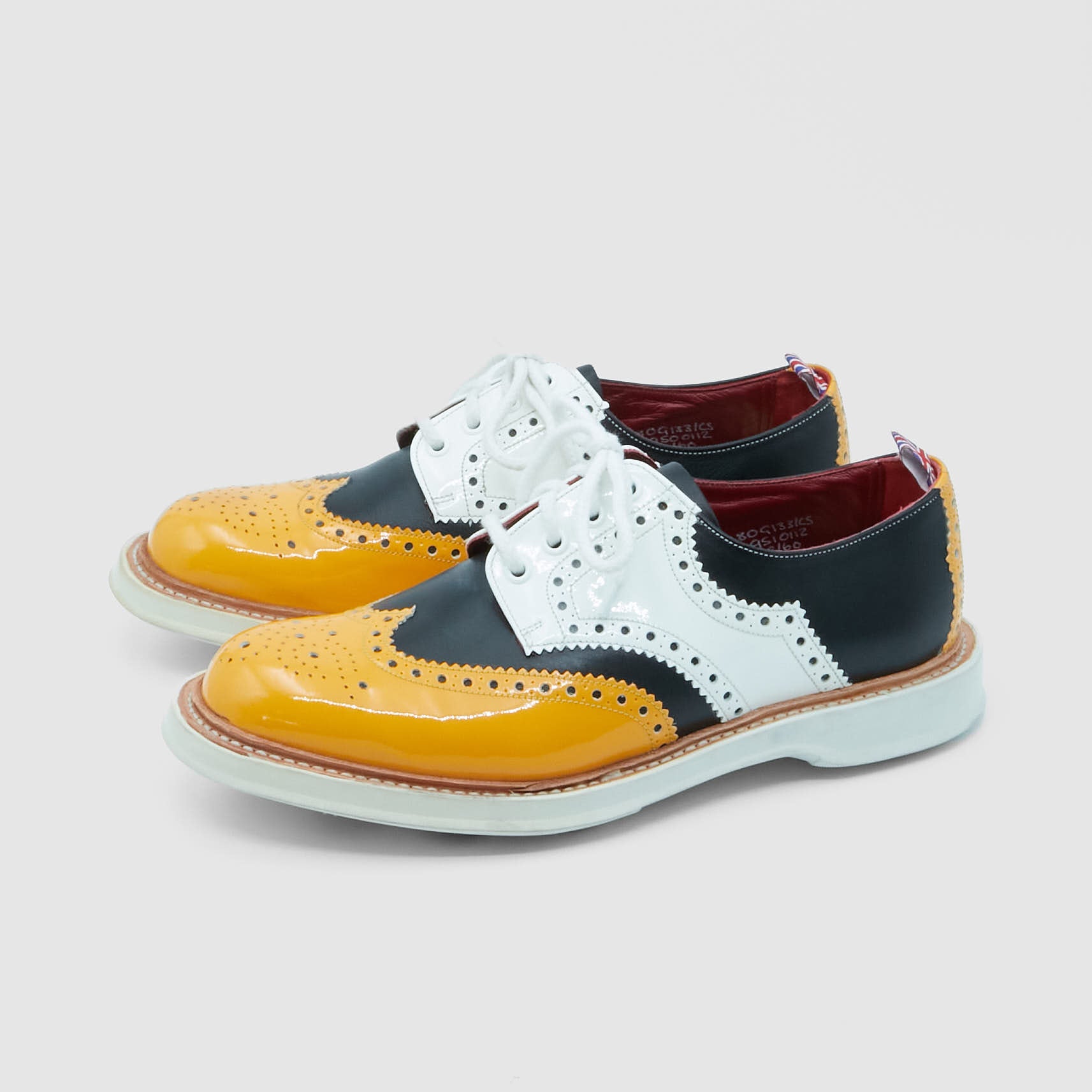 Yellow church shoes on sale