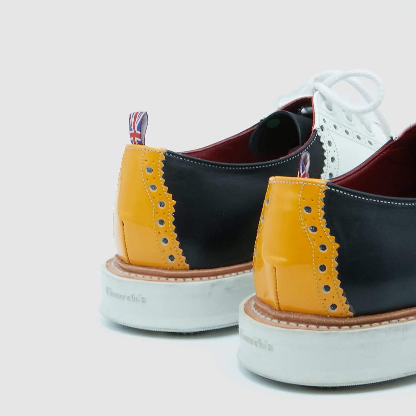 Yellow church shoes sales