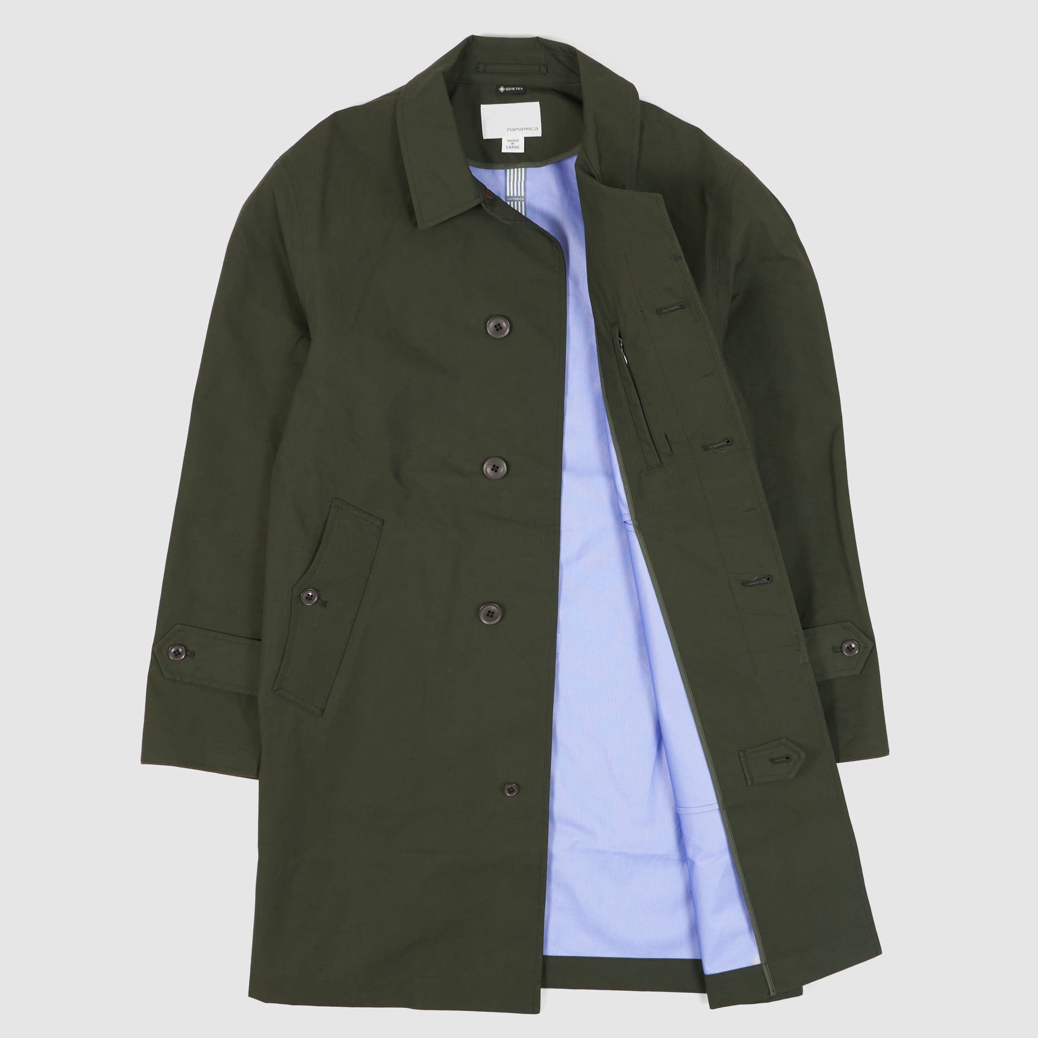 Nanamica Gore-Tex Soutien Collar Coat - DeeCee style Nanamica Gore-Tex Soutien Collar Coat - DeeCee style