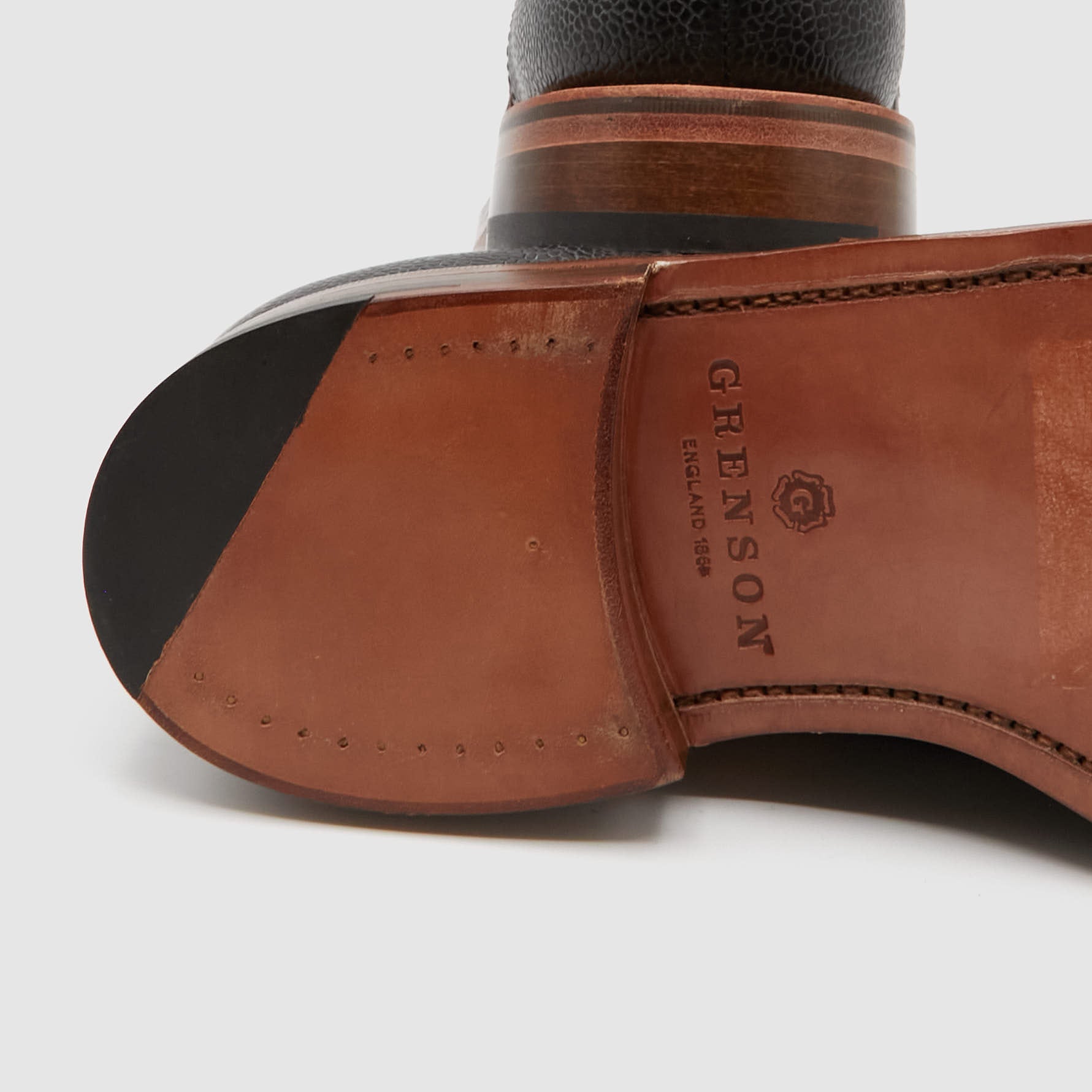 Grenson Wing Tip Brogue Shoes DeeCee style