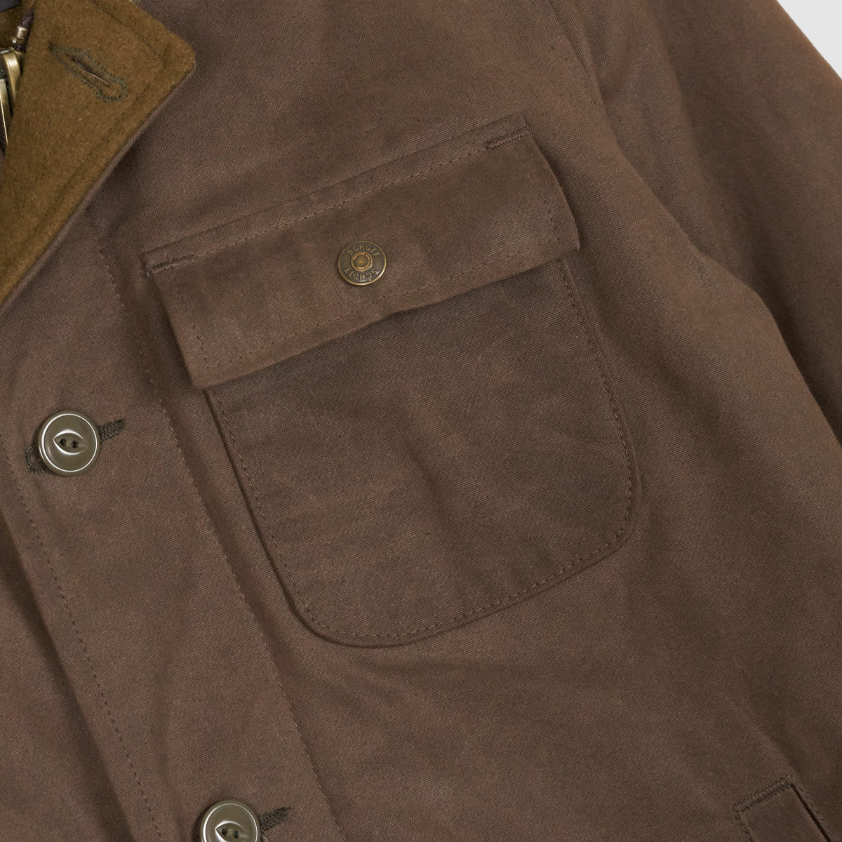 Schott N.Y.C. Waxed Cotton Deck Jacket