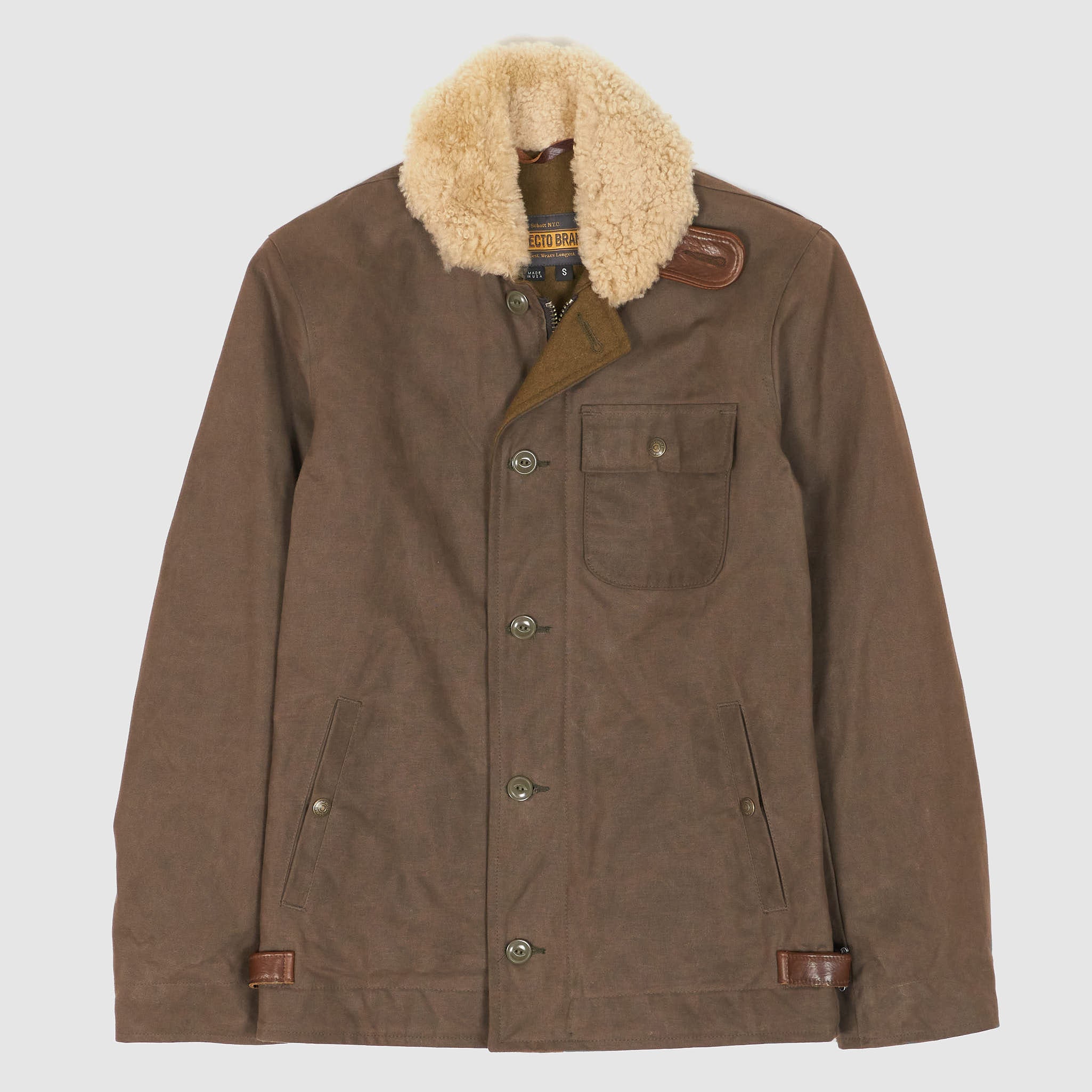 Waxed clearance deck jacket