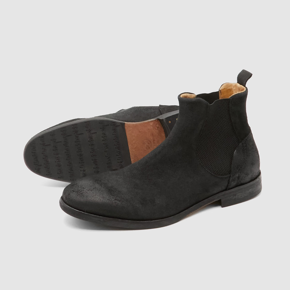 Hudson Roughout Leather Chelsea Boot