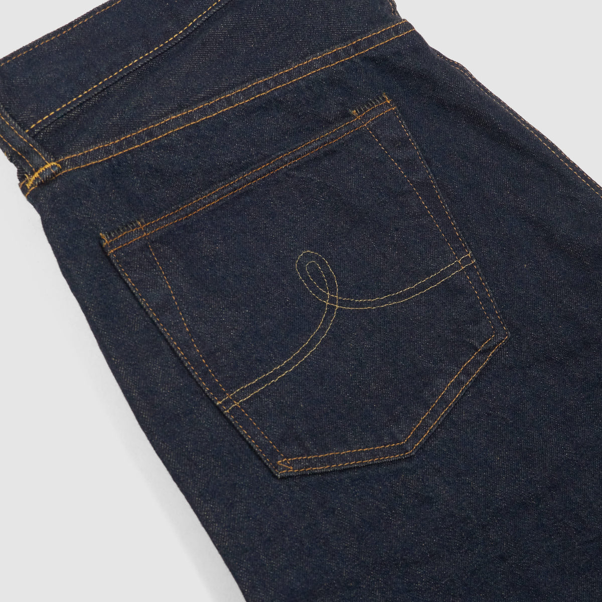 Double RL 5-Pocket Straight Leg Denim Jeans