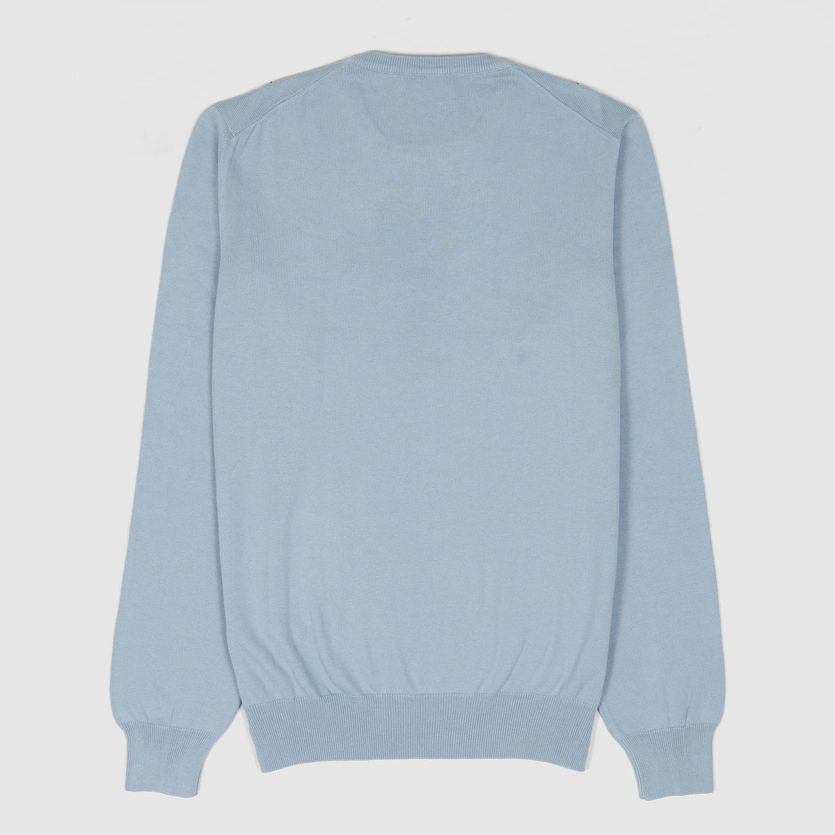 Gran Sasso  Crew Neck Knitted Cotton Pullover