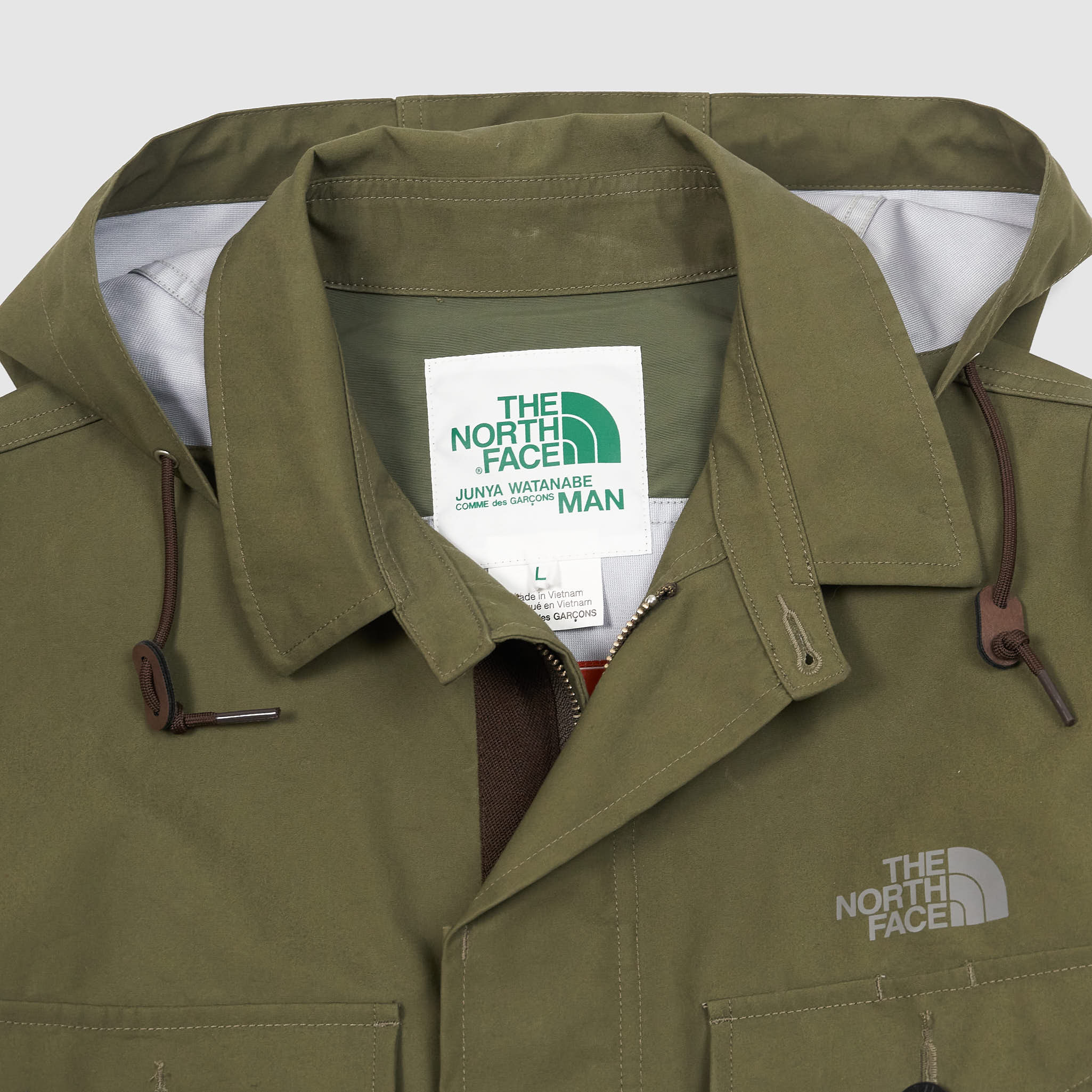 Junya Watanabe Man x The North Face Gore Windstopper Hooded Light Jack DeeCee style