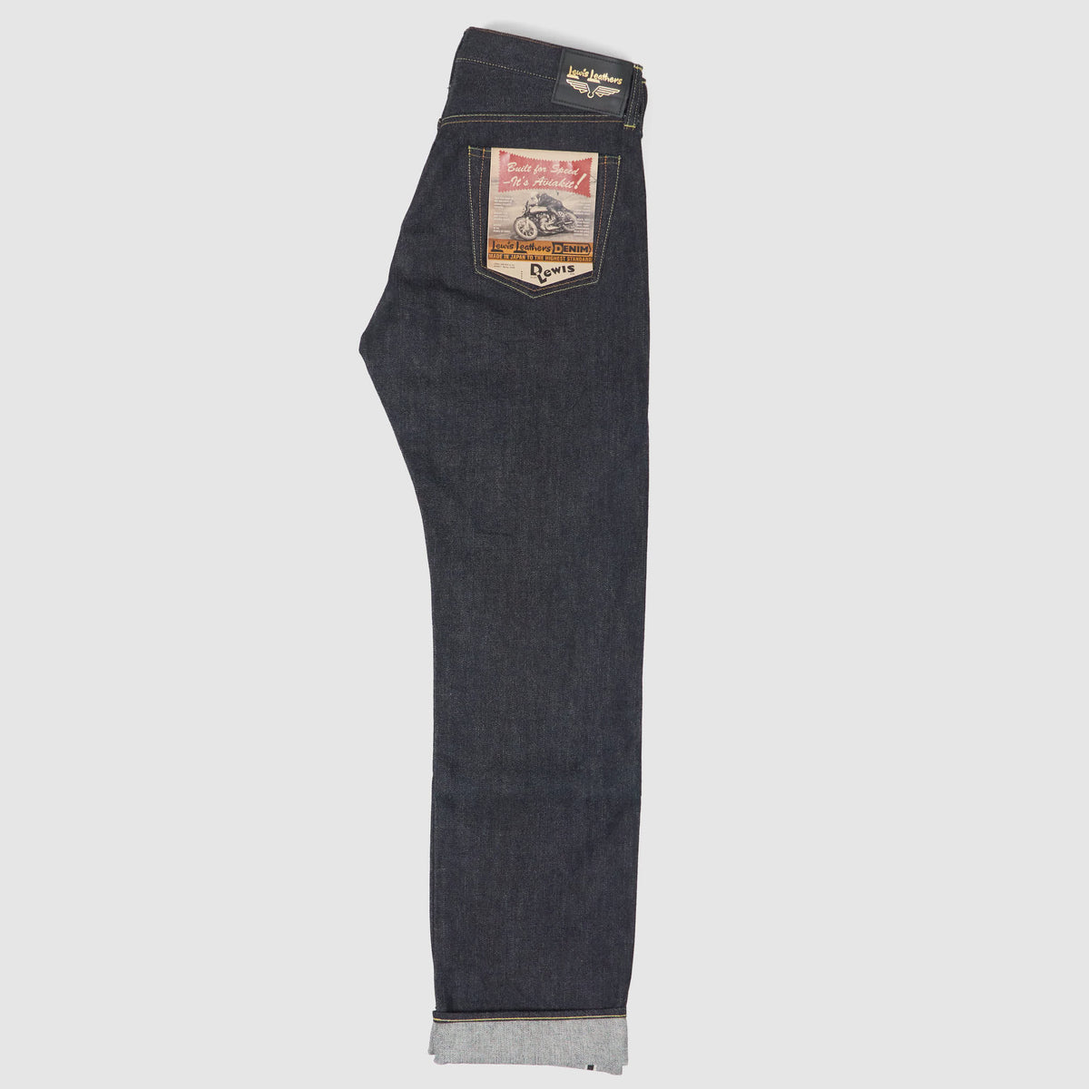 Lewis Leathers 15oz Straight Selvage Denim Jeans