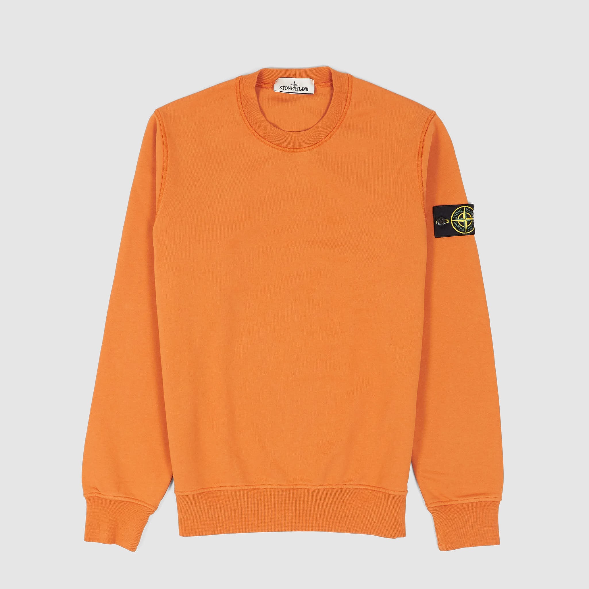 Stone Island Classic Soft Cotton Crew Neck Sweater DeeCee style