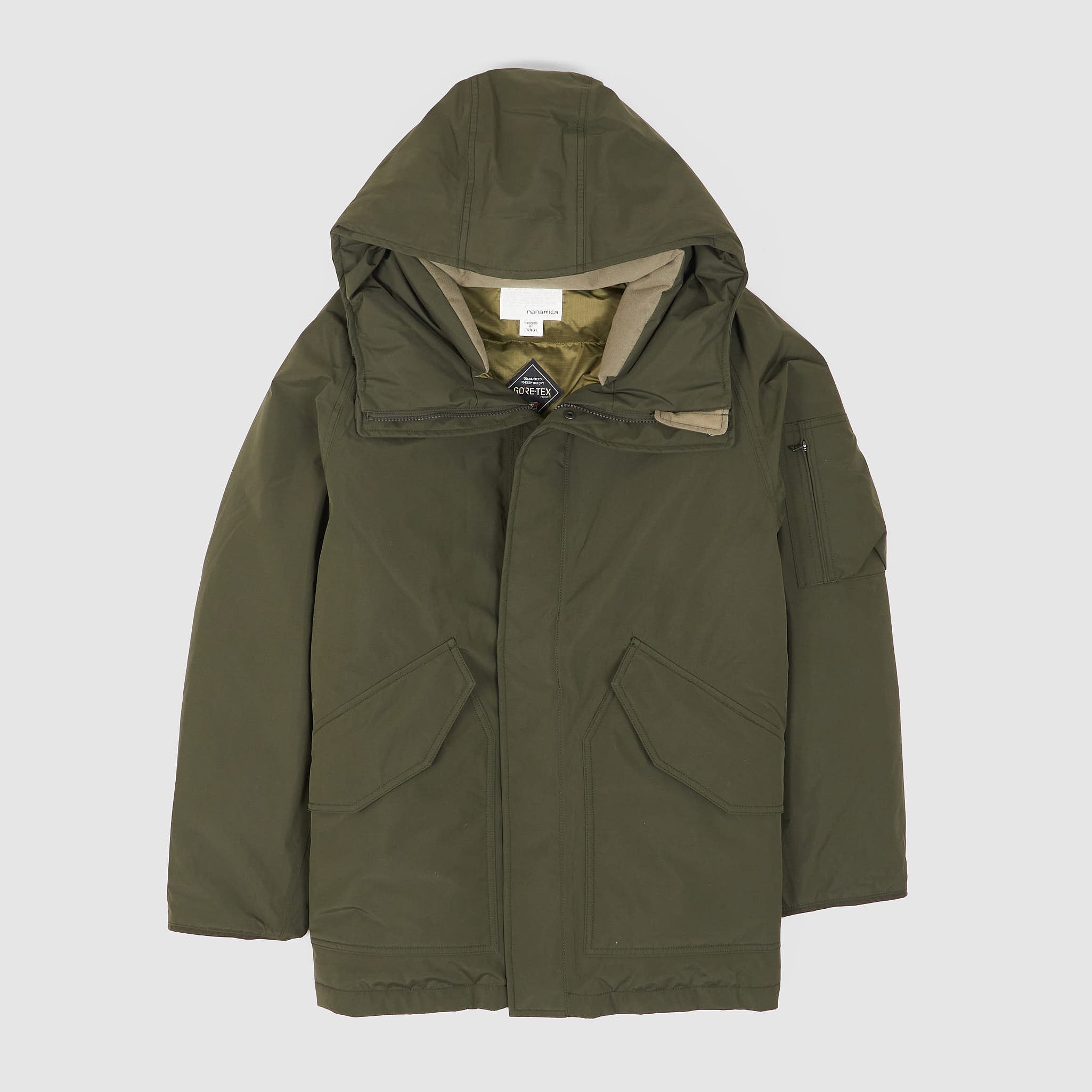 Nanamica Padded Gore-Tex Hooded Down Parka - DeeCee style