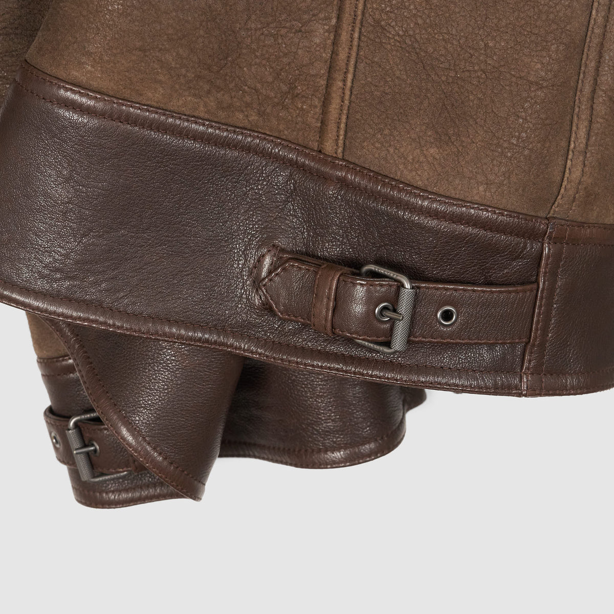 Belstaff Westlake Shearling Leather Jacket