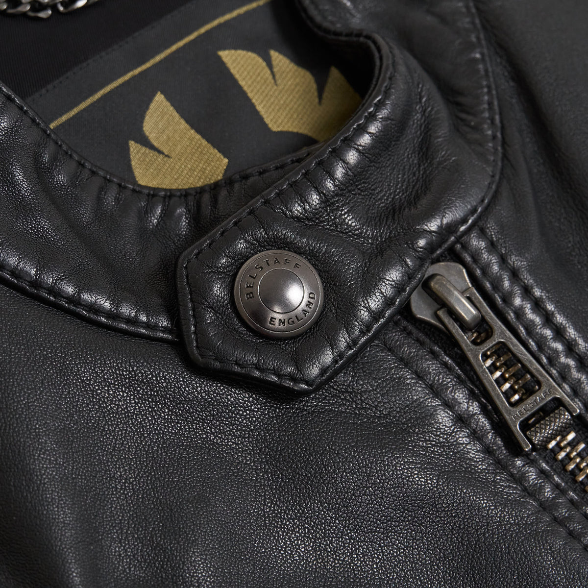 Leather jacket Belstaff Black size 48 IT in Leather - 40877809