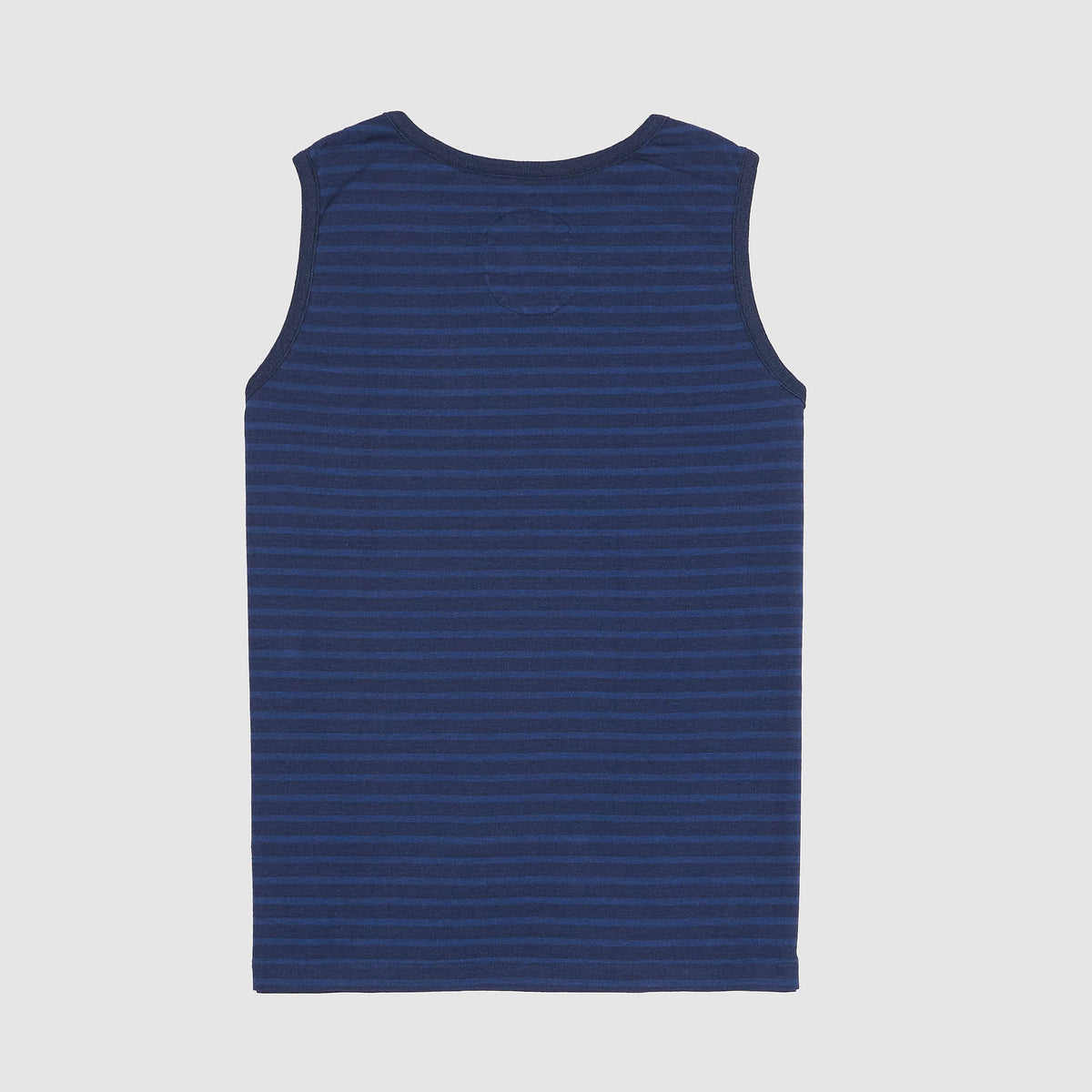 Blue Blue Japan Ladies Indigo Dyed Jersey Crew Neck Tank Top