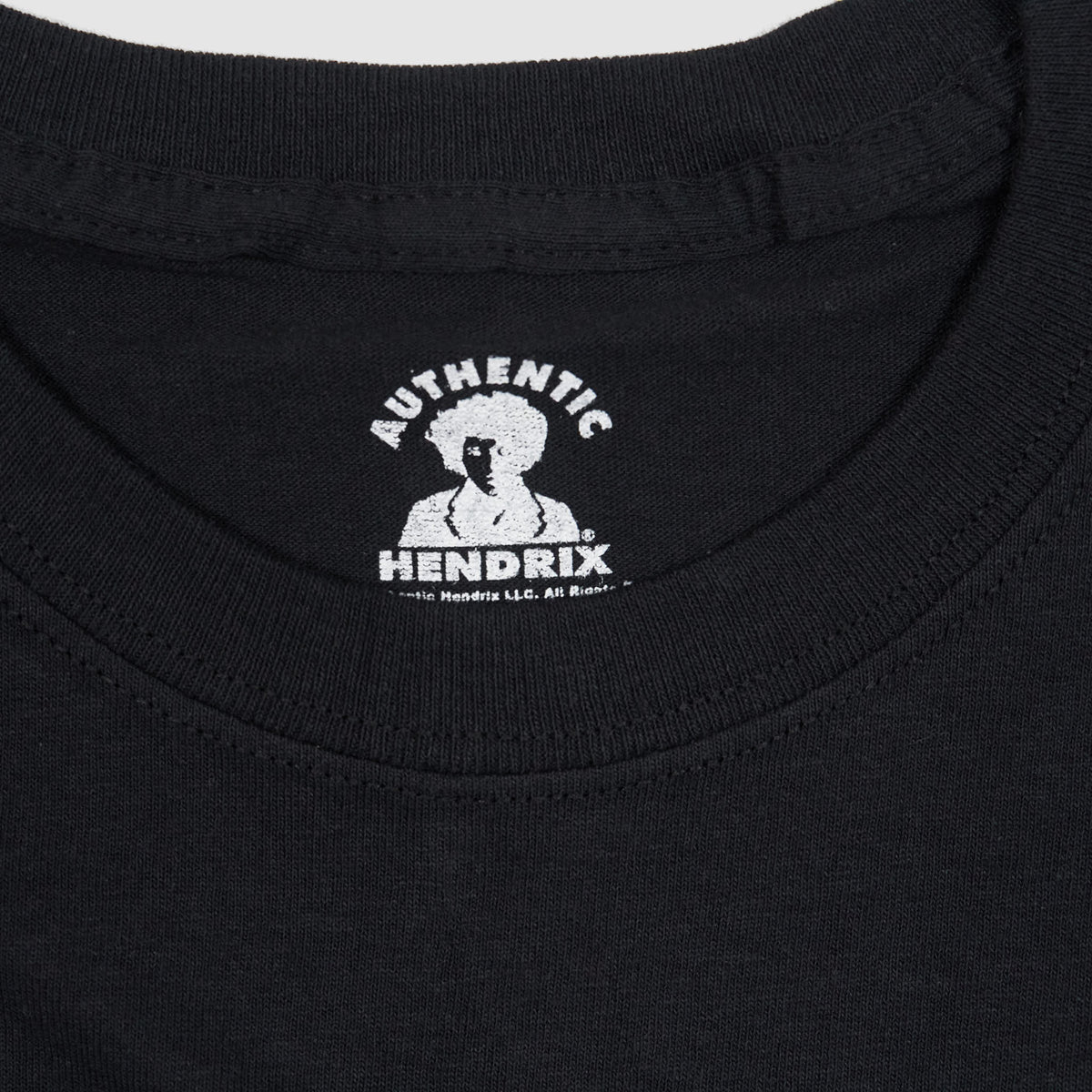 Jimi Hendrix Antlanta  Festival 1970 Crew Neck Basic Classic Rock T-Shirt