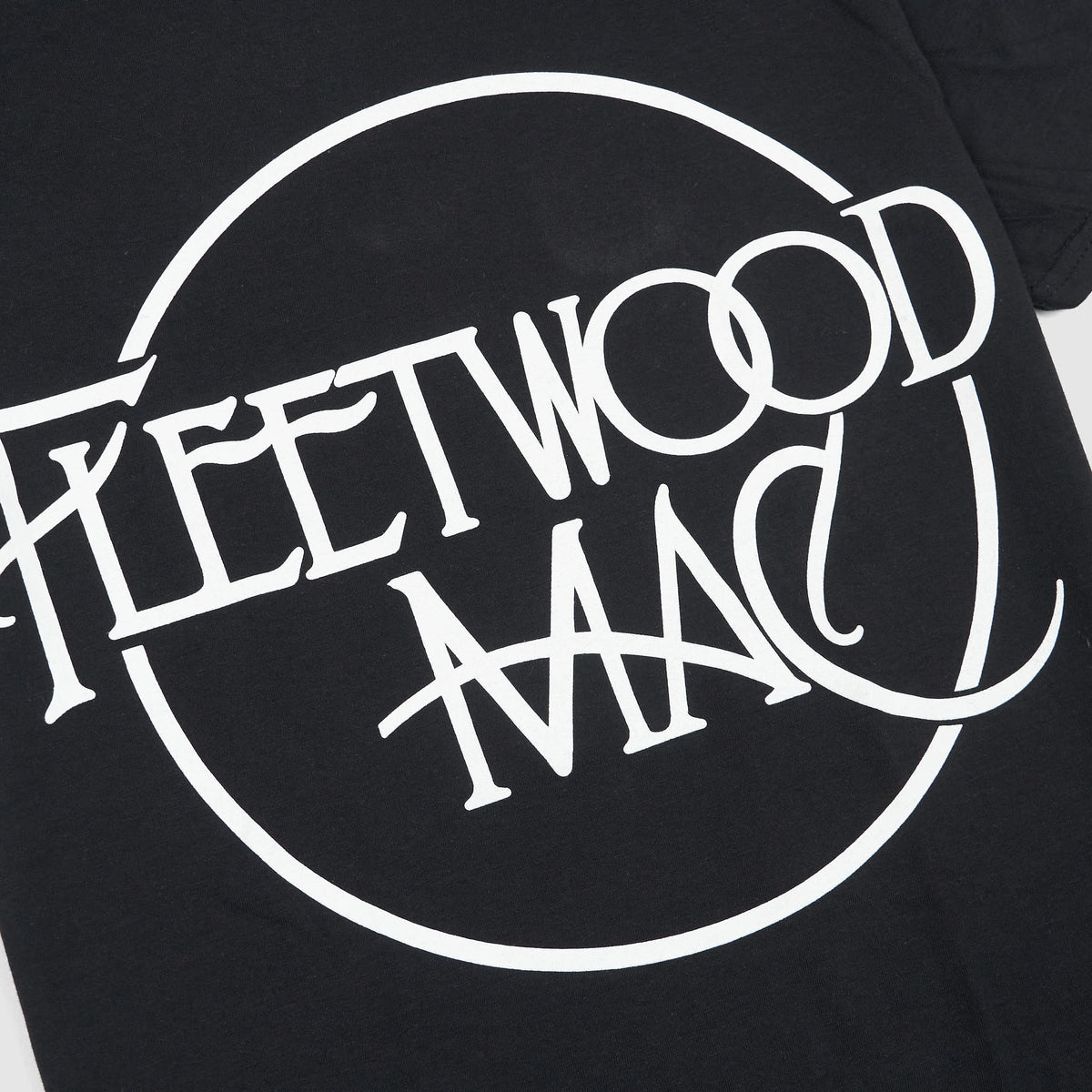 Fleetwood Mac Classic Crew Neck Rock T-Shirt