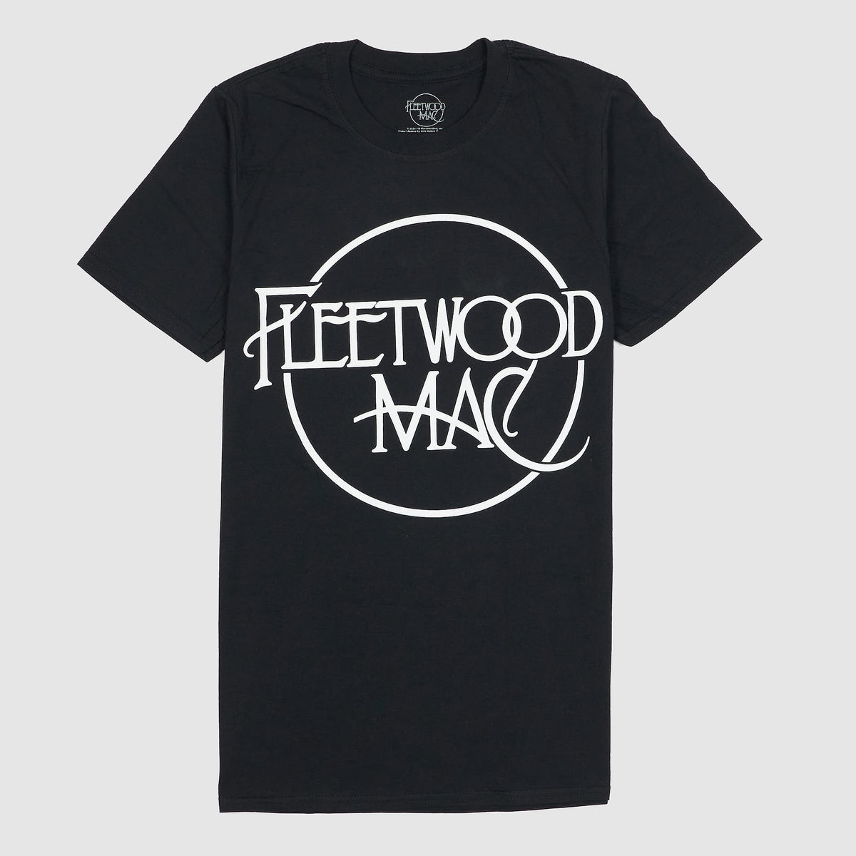 Fleetwood Mac Classic Crew Neck Rock T-Shirt