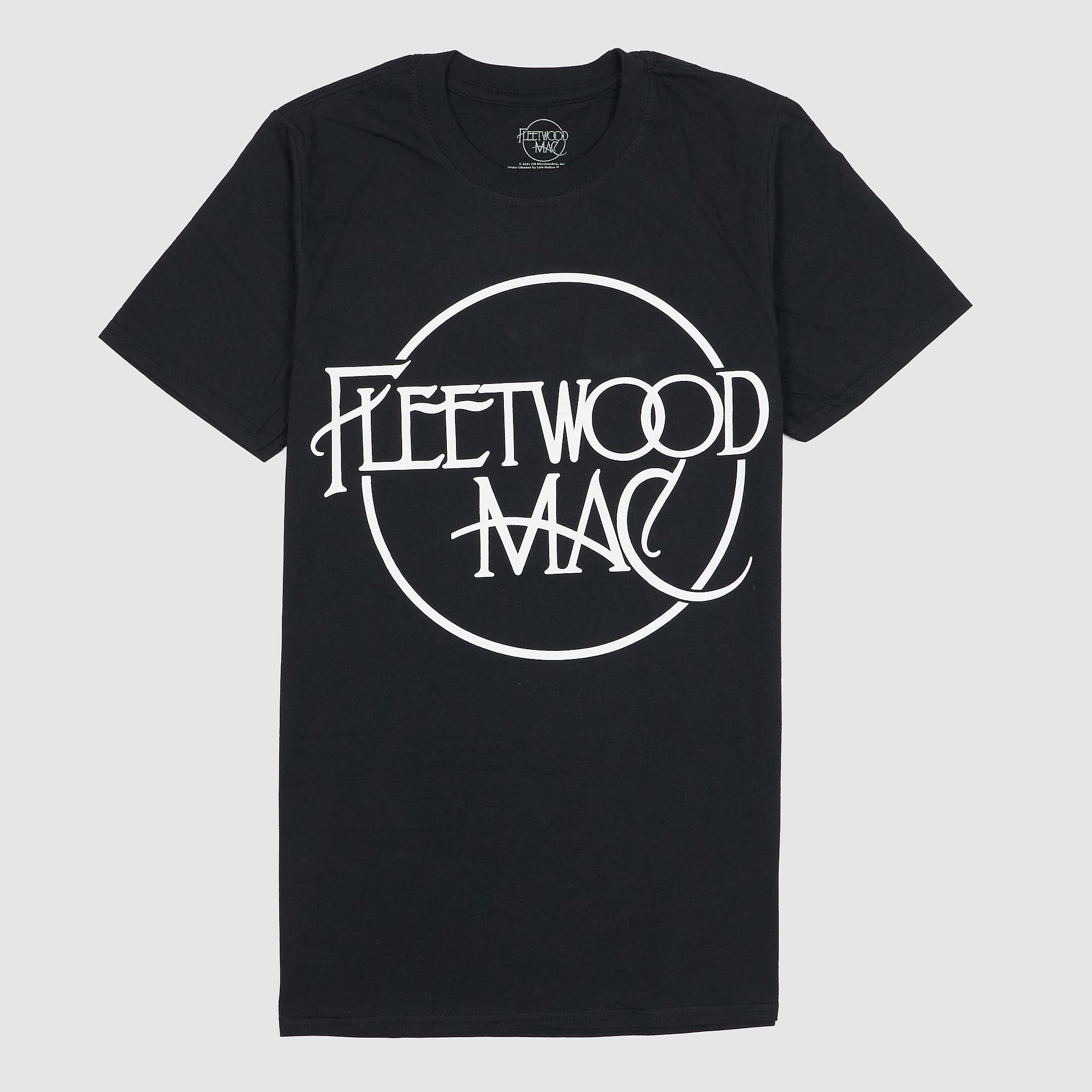 Fleetwood Mac Classic Crew Neck Rock T Shirt DeeCee style