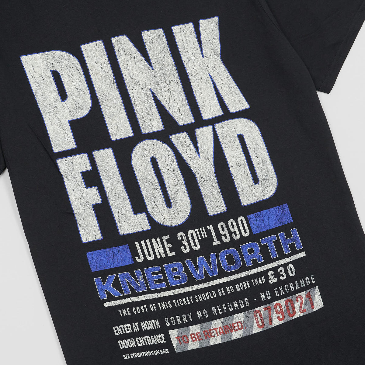 Pink Floyd Knebworth 1990 Crew Neck Rock T-Shirt