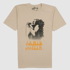 Janis Joplin Crew Neck Classic Rock T-Shirt - DeeCee style