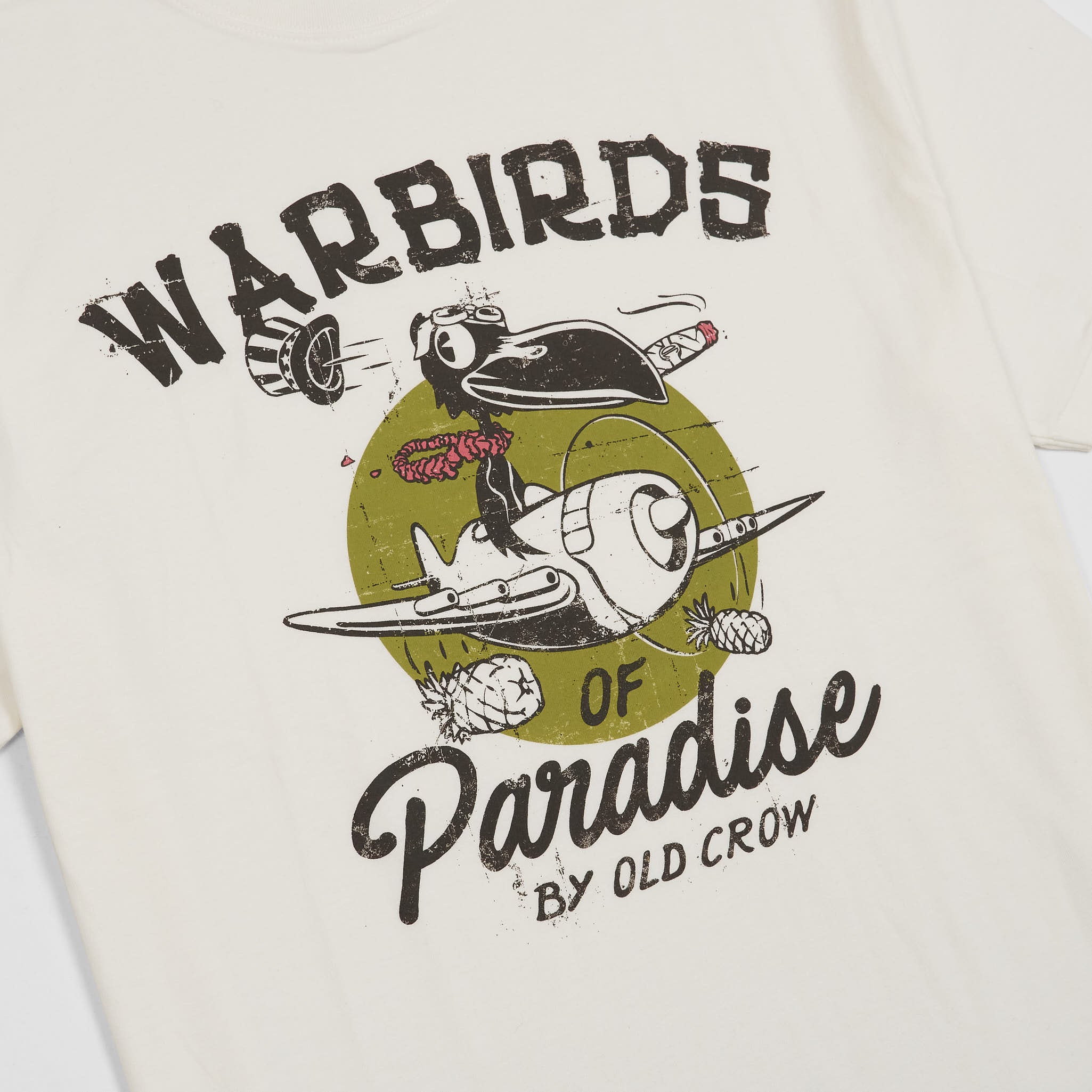 OLD CROW サスペンダー glad hand weirdo oldcrow Old Crow Speed Shop by Glad Hand & Co. Warbirds of Paradise Short