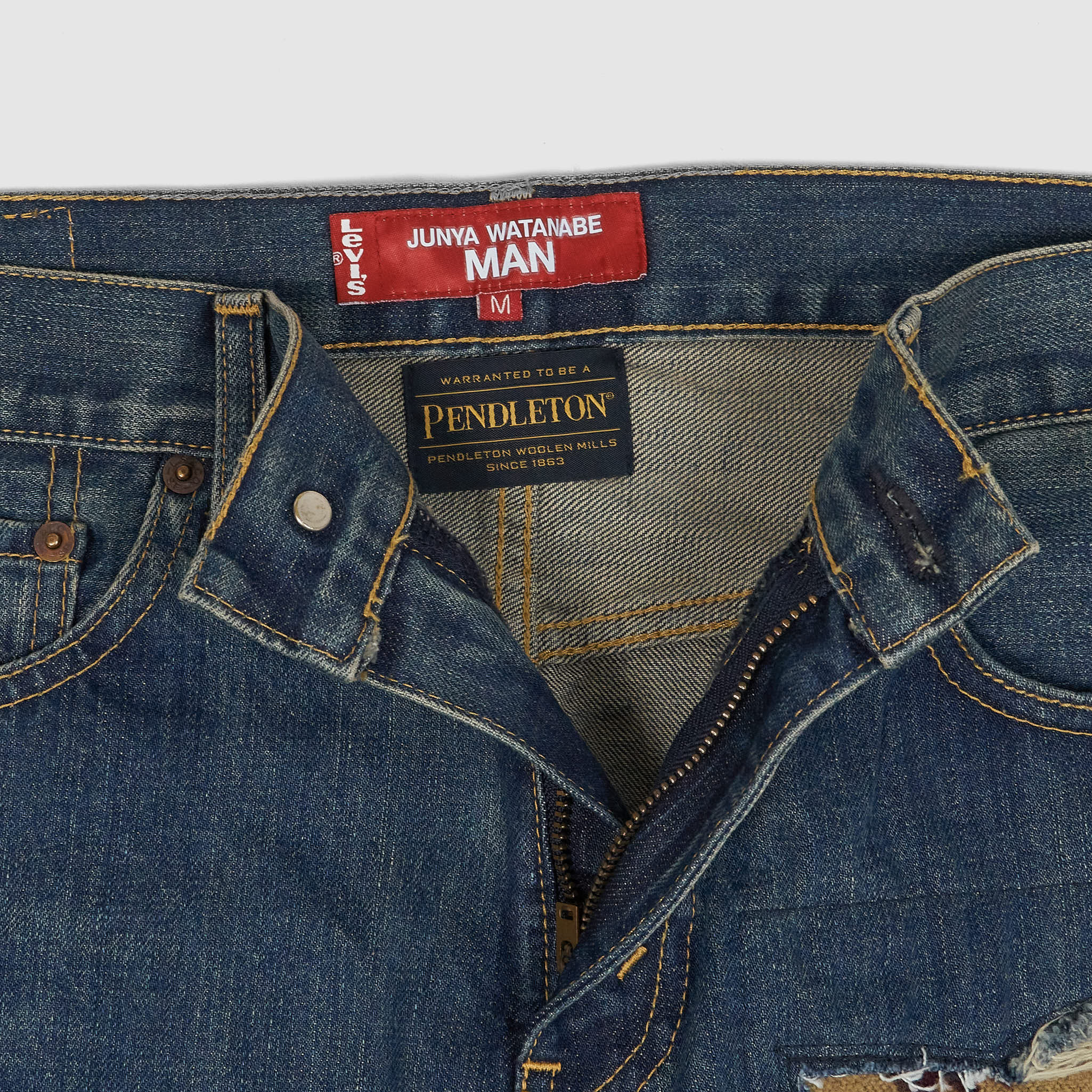 Junya Watanabe Man x Pendleton x Levi's® 511™ Denim Jeans - DeeCee 